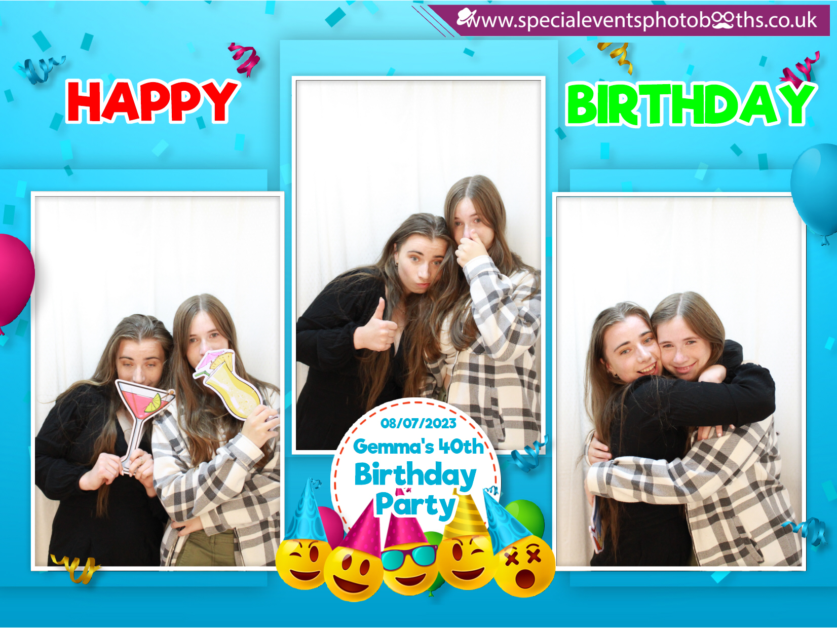 Gemma's 40th Birthday Party | View more photos from the event at my.specialeventsphotobooths.co.uk/u/SpecialEventsPhotoBooths/Gemmas-40th-Birthday-Party