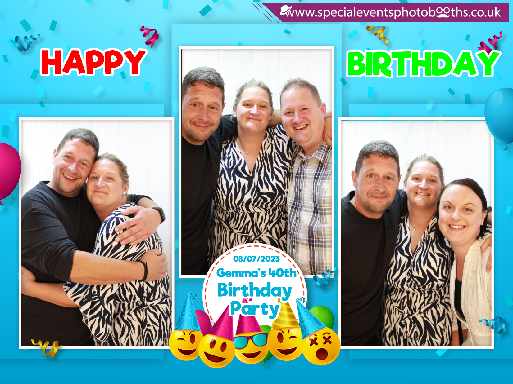 Gemma's 40th Birthday Party | View more photos from the event at my.specialeventsphotobooths.co.uk/u/SpecialEventsPhotoBooths/Gemmas-40th-Birthday-Party