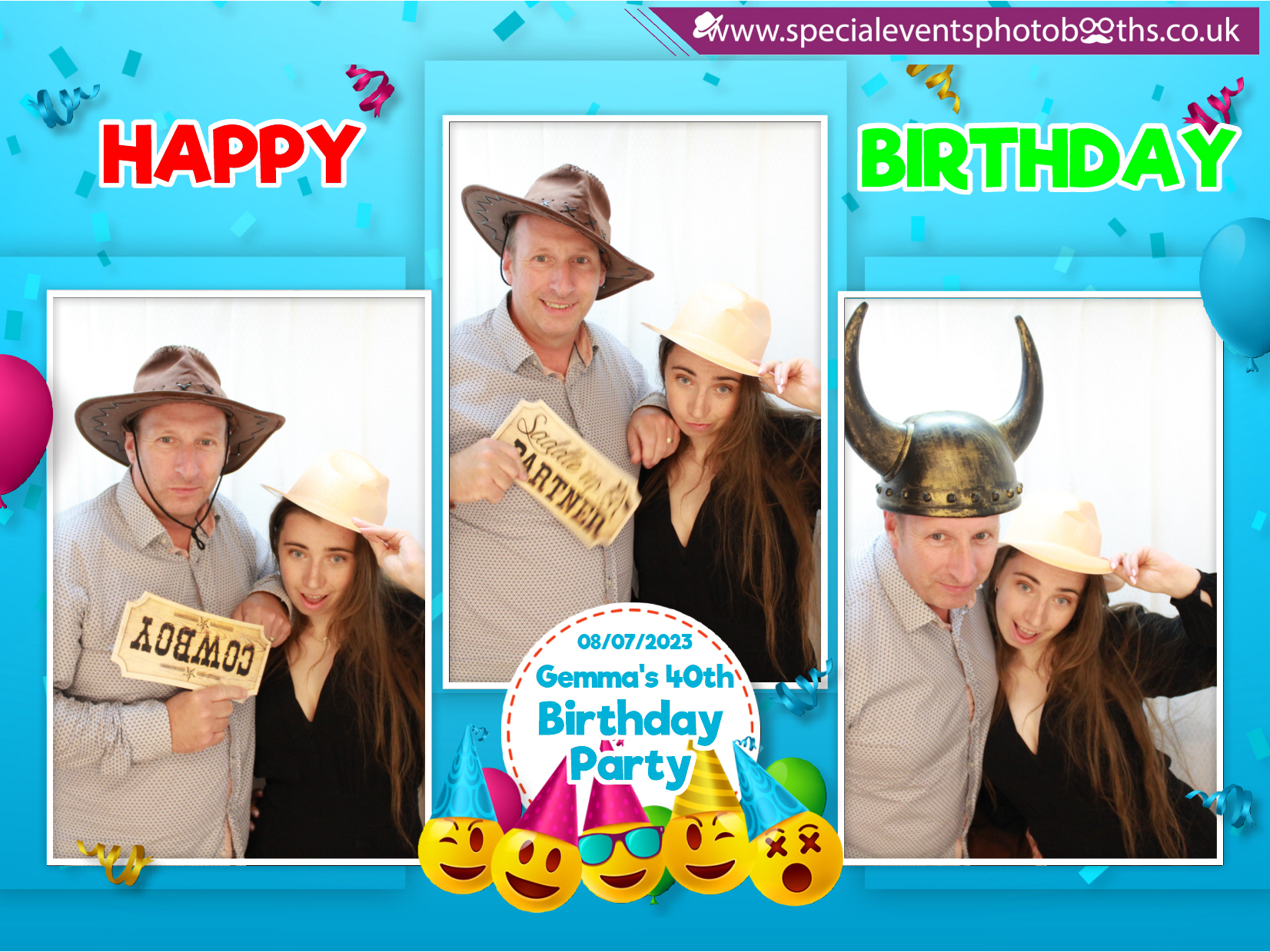 Gemma's 40th Birthday Party | View more photos from the event at my.specialeventsphotobooths.co.uk/u/SpecialEventsPhotoBooths/Gemmas-40th-Birthday-Party