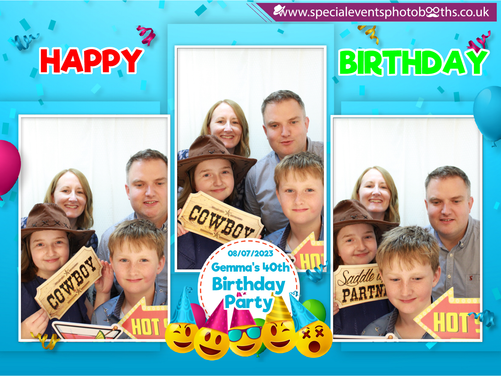Gemma's 40th Birthday Party | View more photos from the event at my.specialeventsphotobooths.co.uk/u/SpecialEventsPhotoBooths/Gemmas-40th-Birthday-Party
