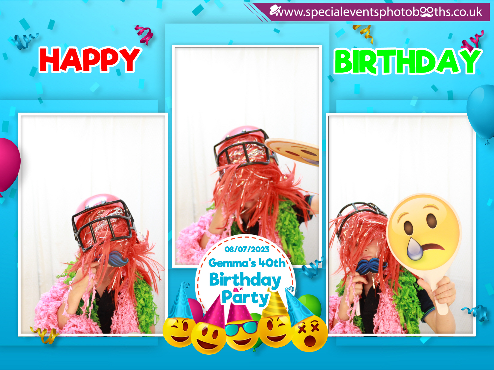 Gemma's 40th Birthday Party | View more photos from the event at my.specialeventsphotobooths.co.uk/u/SpecialEventsPhotoBooths/Gemmas-40th-Birthday-Party