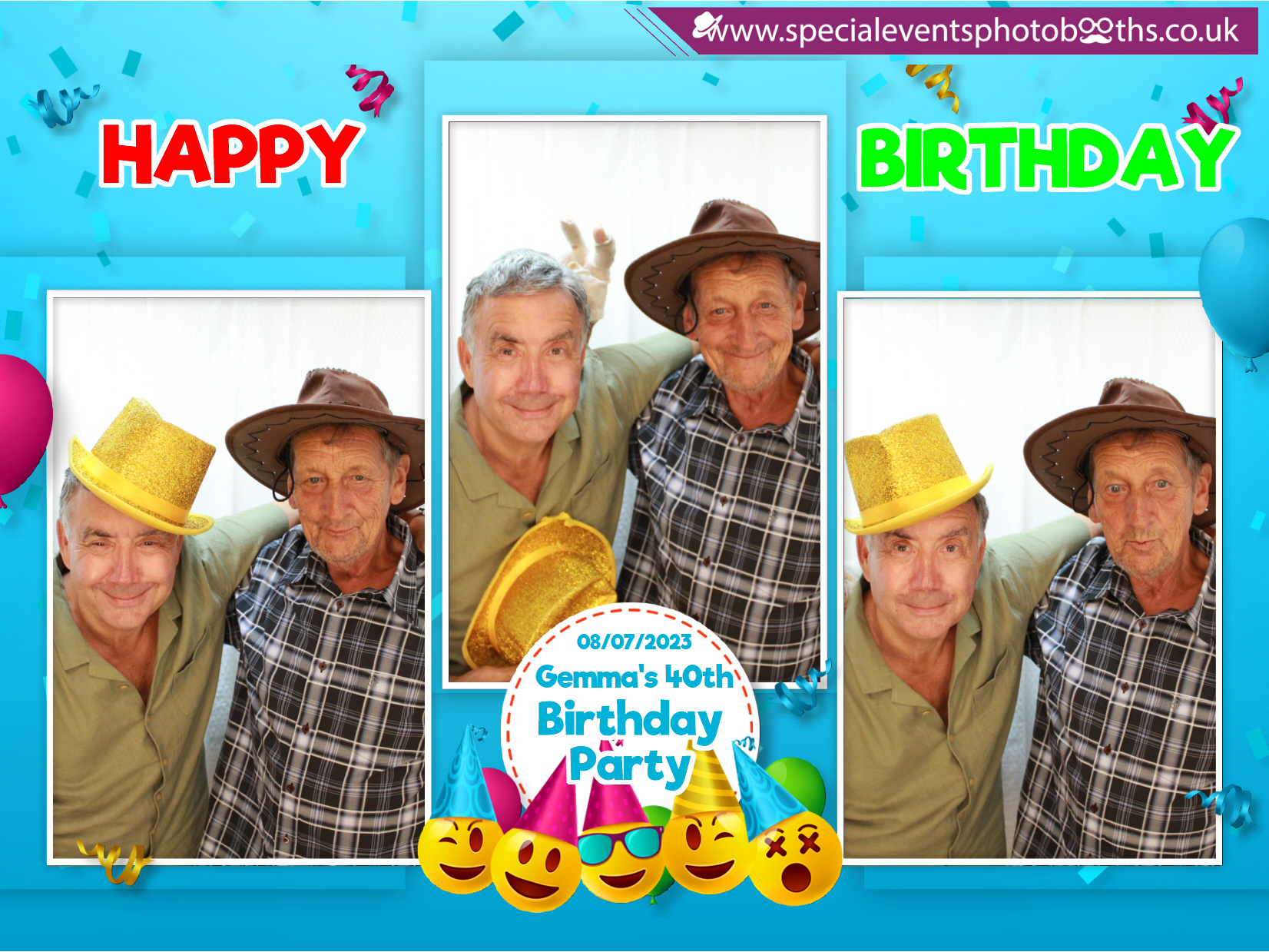 Gemma's 40th Birthday Party | View more photos from the event at my.specialeventsphotobooths.co.uk/u/SpecialEventsPhotoBooths/Gemmas-40th-Birthday-Party
