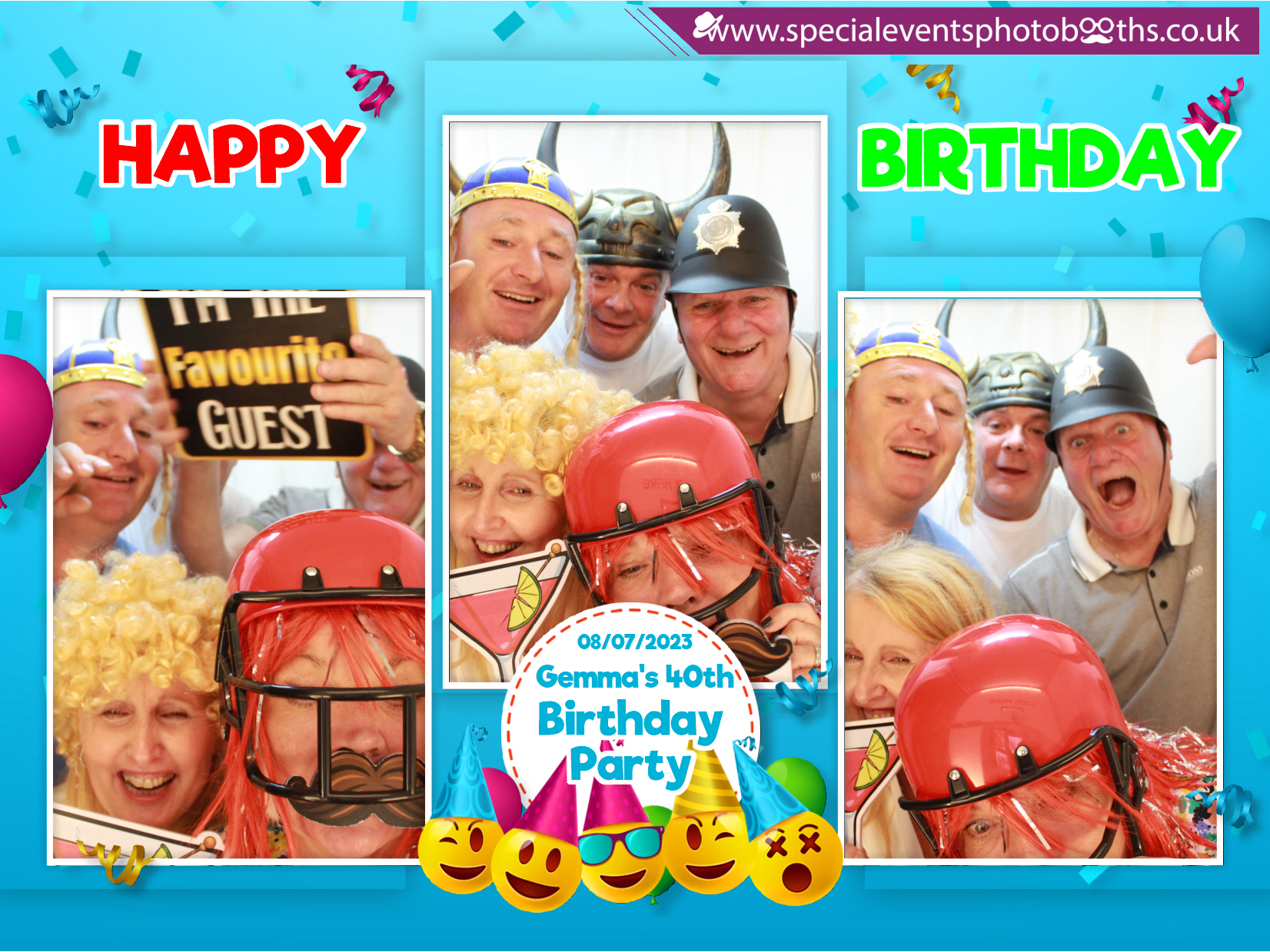 Gemma's 40th Birthday Party | View more photos from the event at my.specialeventsphotobooths.co.uk/u/SpecialEventsPhotoBooths/Gemmas-40th-Birthday-Party