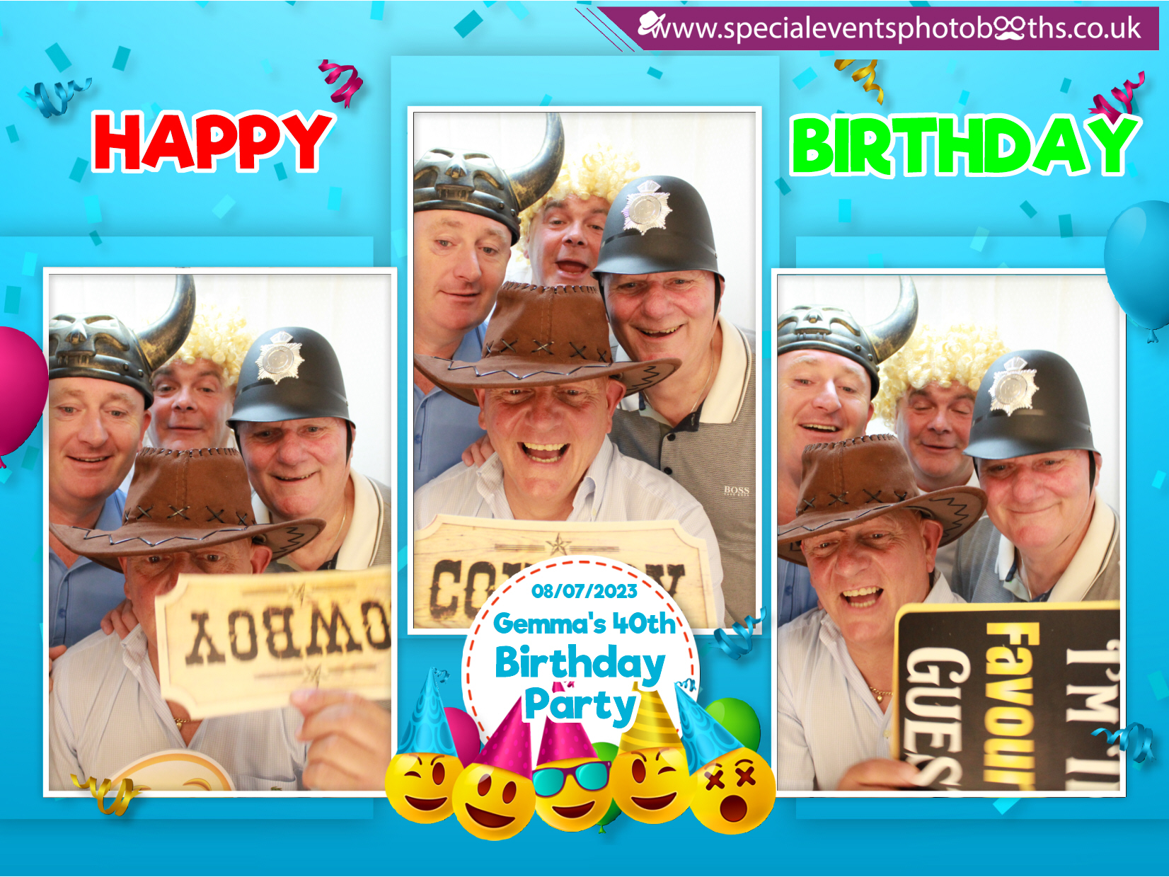 Gemma's 40th Birthday Party | View more photos from the event at my.specialeventsphotobooths.co.uk/u/SpecialEventsPhotoBooths/Gemmas-40th-Birthday-Party