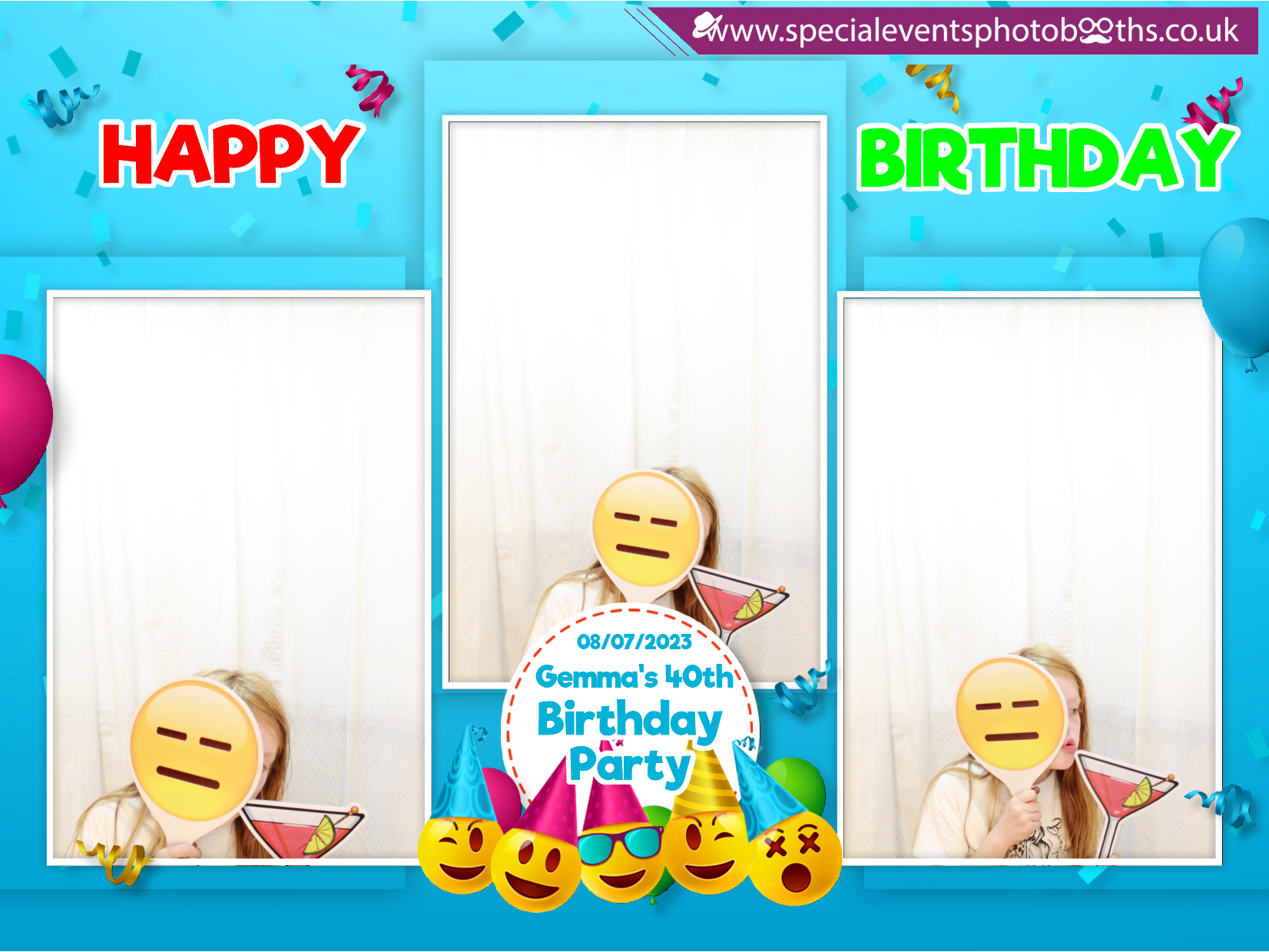 Gemma's 40th Birthday Party | View more photos from the event at my.specialeventsphotobooths.co.uk/u/SpecialEventsPhotoBooths/Gemmas-40th-Birthday-Party