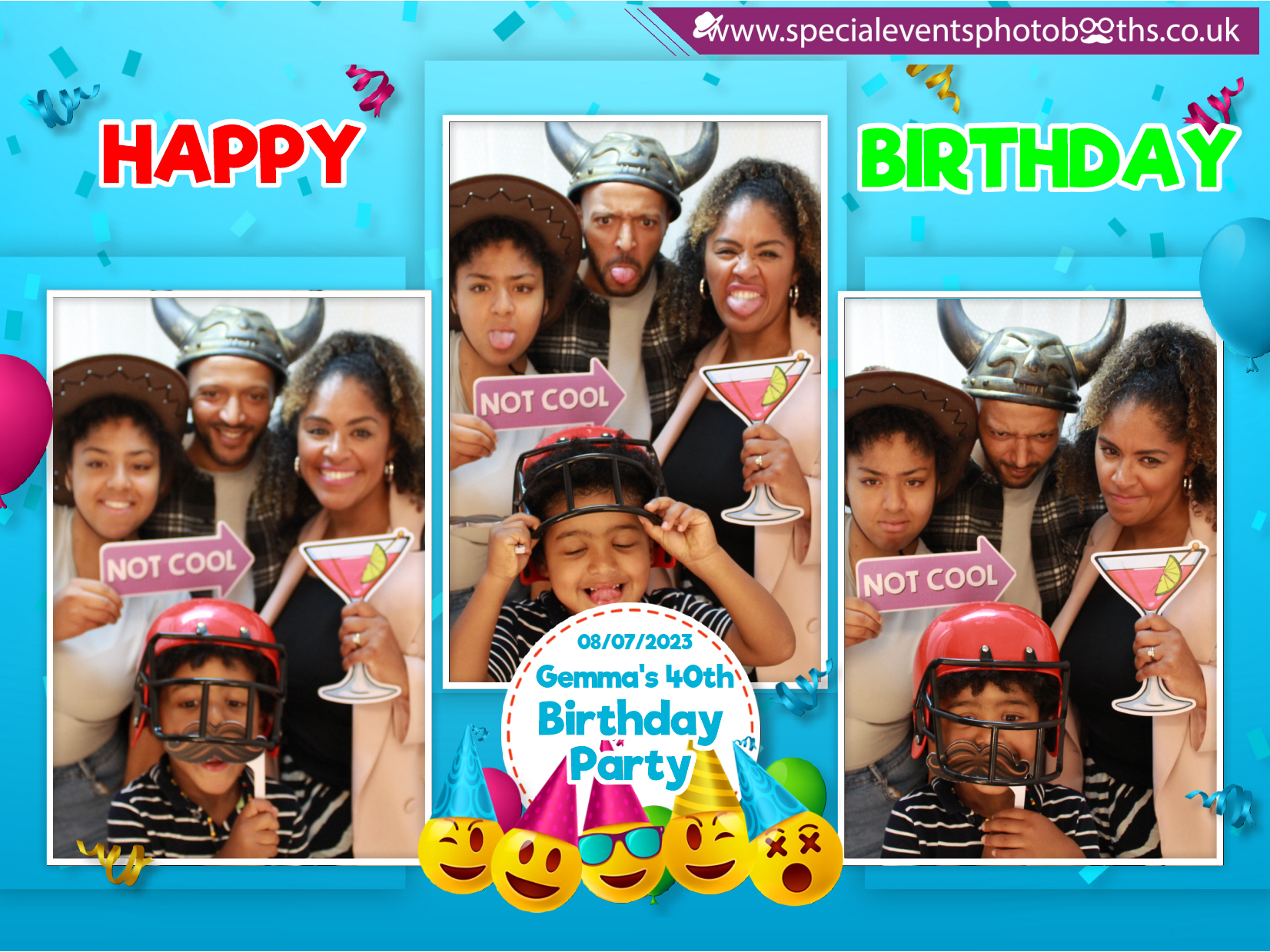 Gemma's 40th Birthday Party | View more photos from the event at my.specialeventsphotobooths.co.uk/u/SpecialEventsPhotoBooths/Gemmas-40th-Birthday-Party