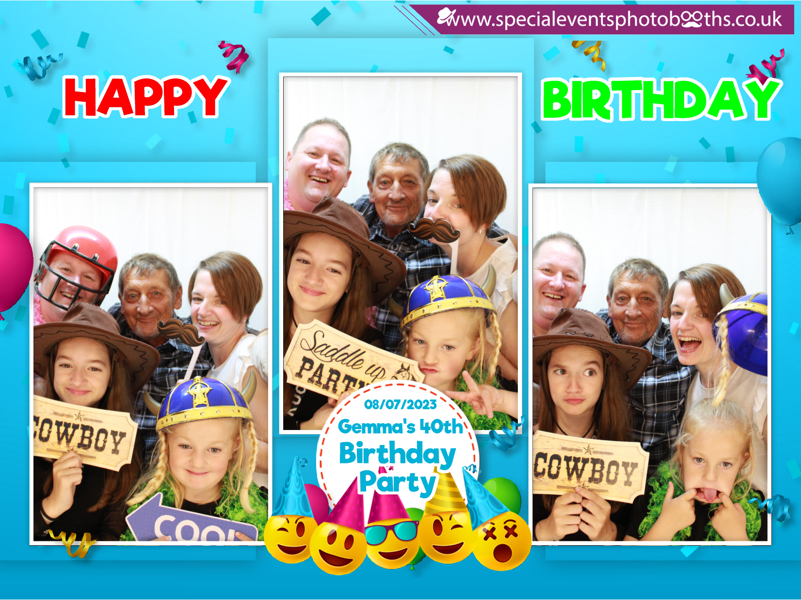 Gemma's 40th Birthday Party | View more photos from the event at my.specialeventsphotobooths.co.uk/u/SpecialEventsPhotoBooths/Gemmas-40th-Birthday-Party