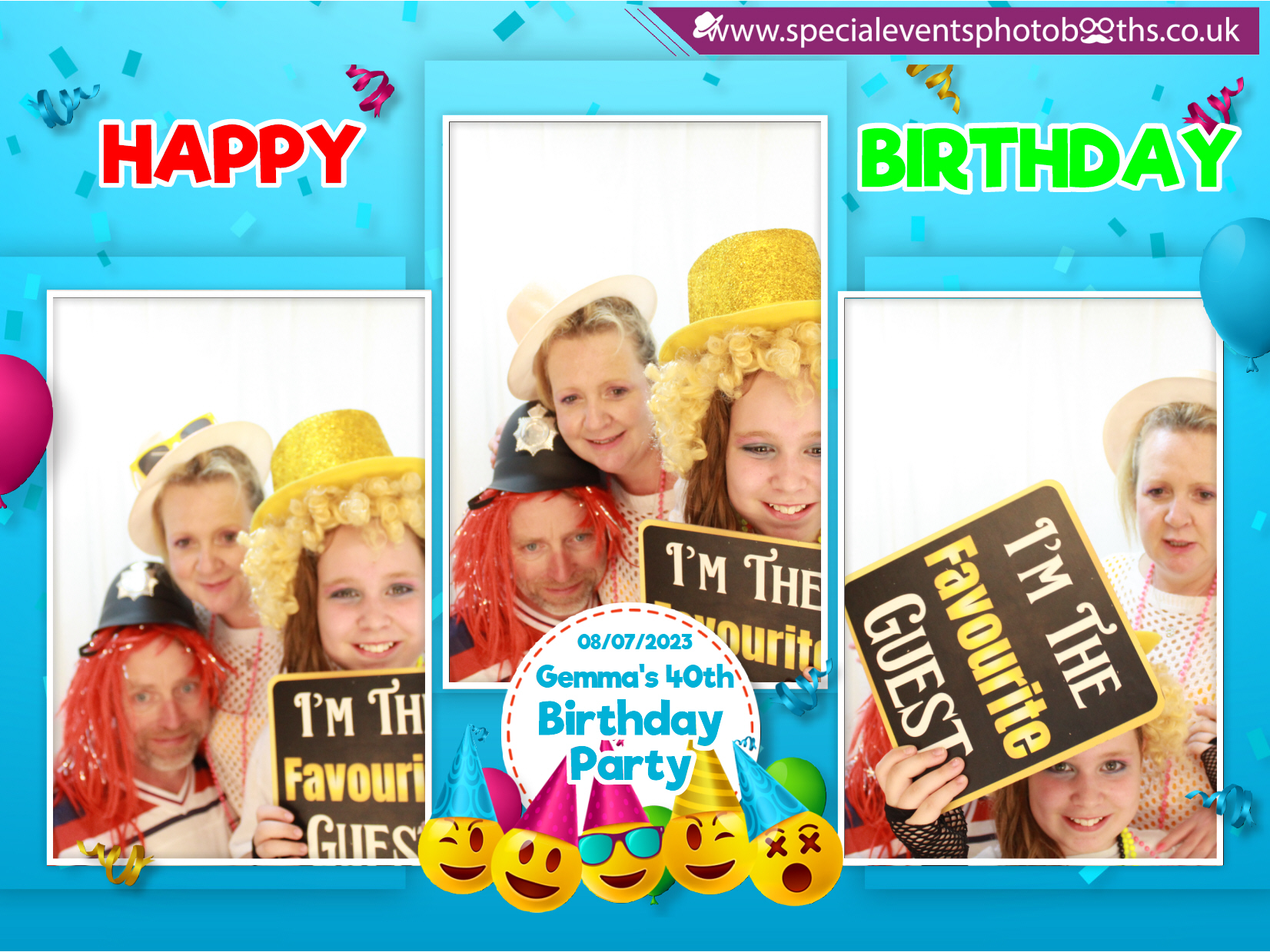 Gemma's 40th Birthday Party | View more photos from the event at my.specialeventsphotobooths.co.uk/u/SpecialEventsPhotoBooths/Gemmas-40th-Birthday-Party