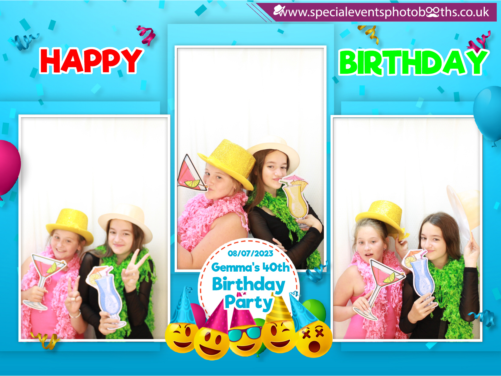 Gemma's 40th Birthday Party | View more photos from the event at my.specialeventsphotobooths.co.uk/u/SpecialEventsPhotoBooths/Gemmas-40th-Birthday-Party