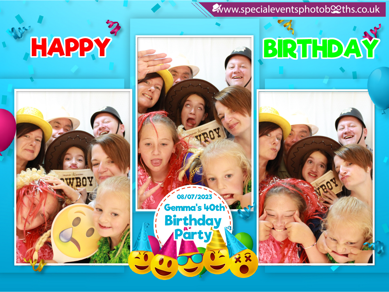 Gemma's 40th Birthday Party | View more photos from the event at my.specialeventsphotobooths.co.uk/u/SpecialEventsPhotoBooths/Gemmas-40th-Birthday-Party