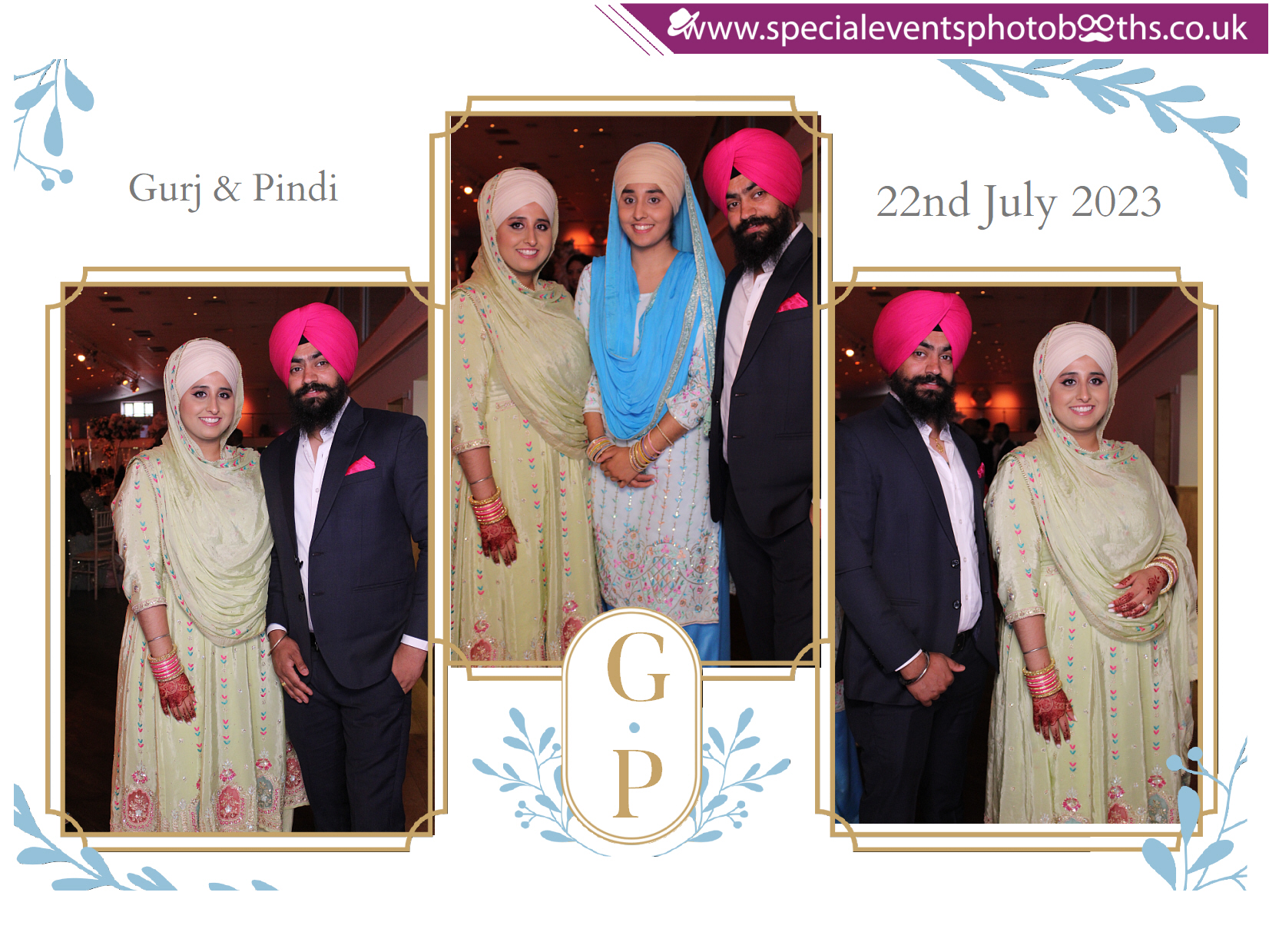 Gurj & Pindi's Wedding | View more photos from the event at my.specialeventsphotobooths.co.uk/u/SpecialEventsPhotoBooths/Gurj-Pindis-Wedding