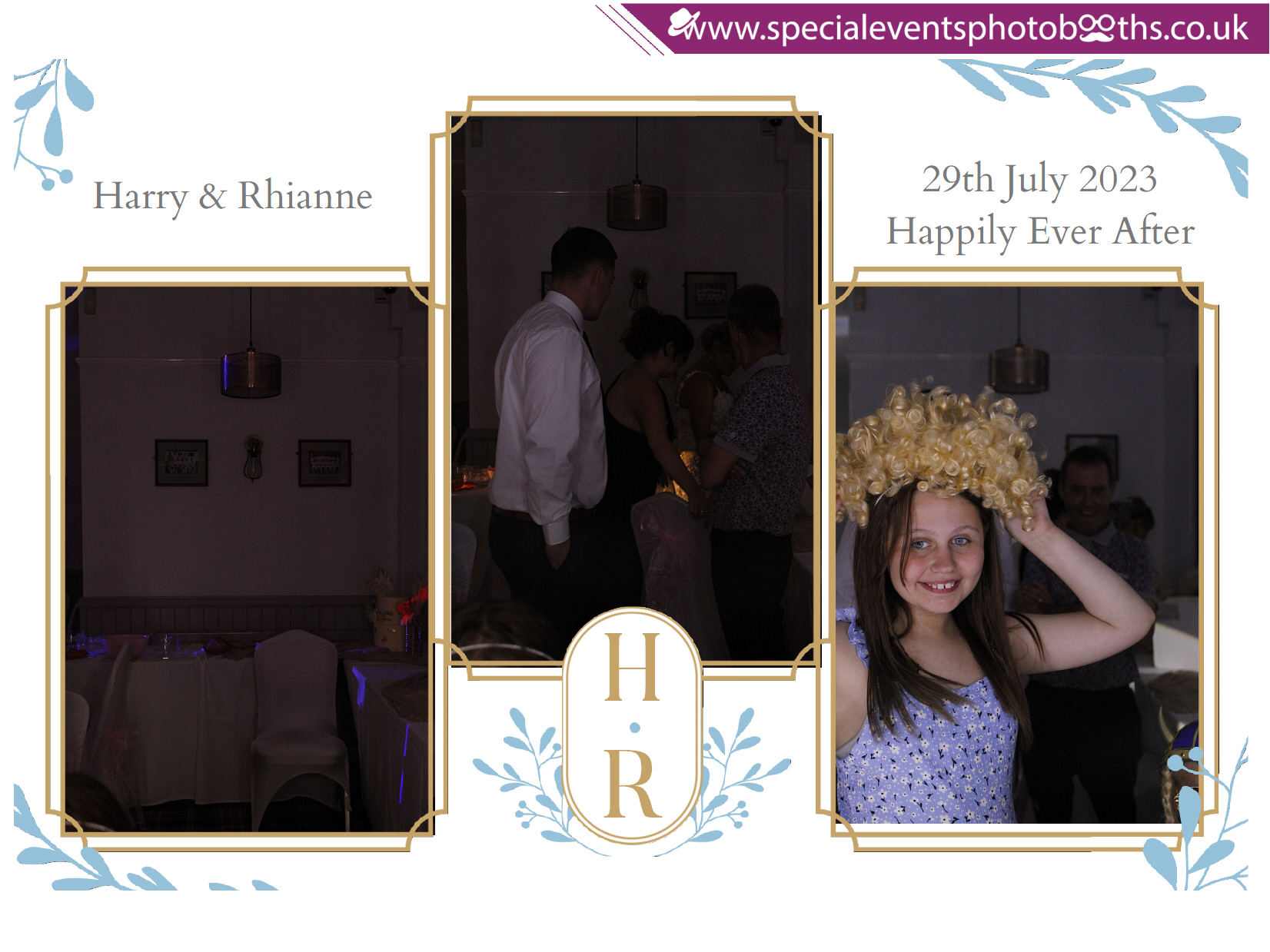 Harry & Rhianne's Wedding | View more photos from the event at my.specialeventsphotobooths.co.uk/u/SpecialEventsPhotoBooths/Harry-Rhiannes-Wedding