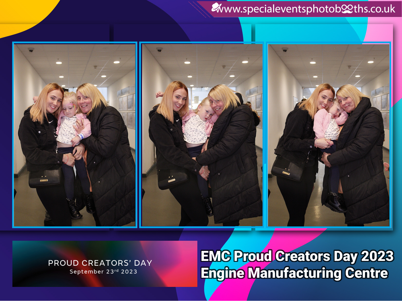 JLR EMC Proud Creators Day 2023 (Magic Mirror) | View more photos from the event at my.specialeventsphotobooths.co.uk/u/SpecialEventsPhotoBooths/JLR-EMC-Proud-Creators-Day-2023-Magic-Mirror