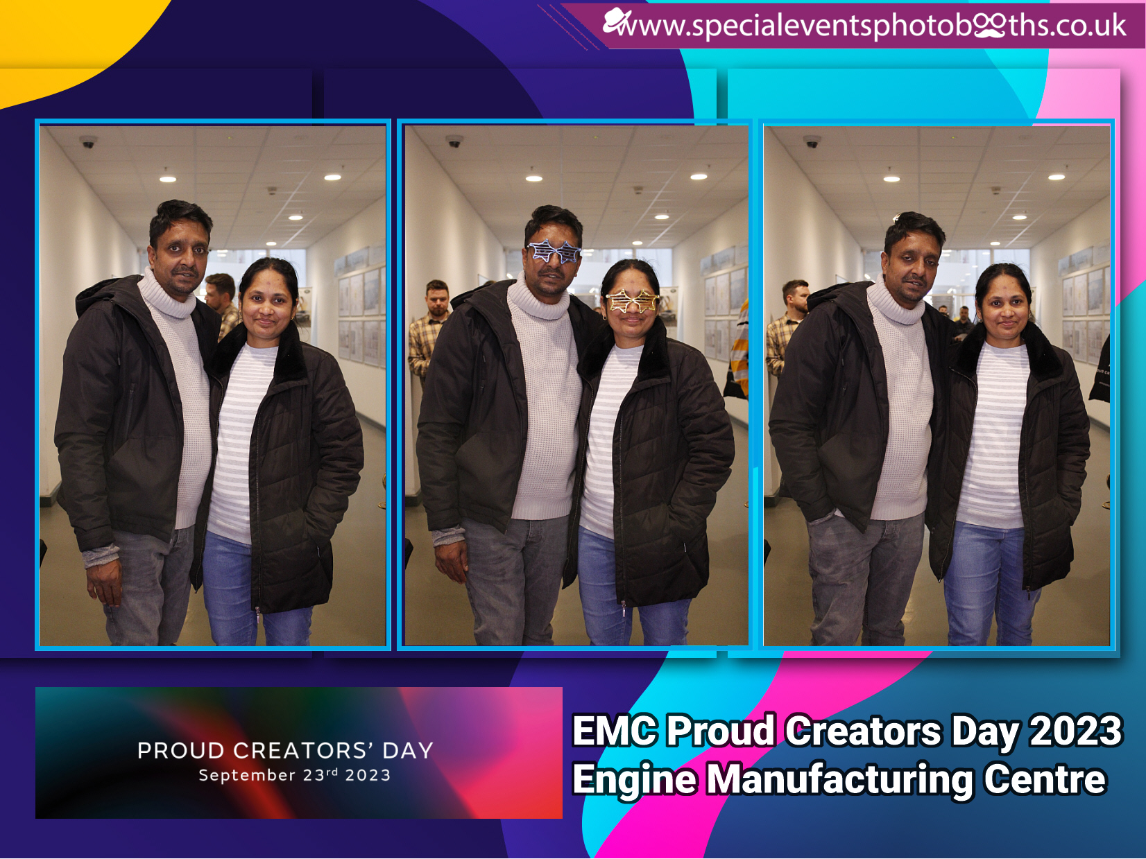 JLR EMC Proud Creators Day 2023 (Magic Mirror) | View more photos from the event at my.specialeventsphotobooths.co.uk/u/SpecialEventsPhotoBooths/JLR-EMC-Proud-Creators-Day-2023-Magic-Mirror