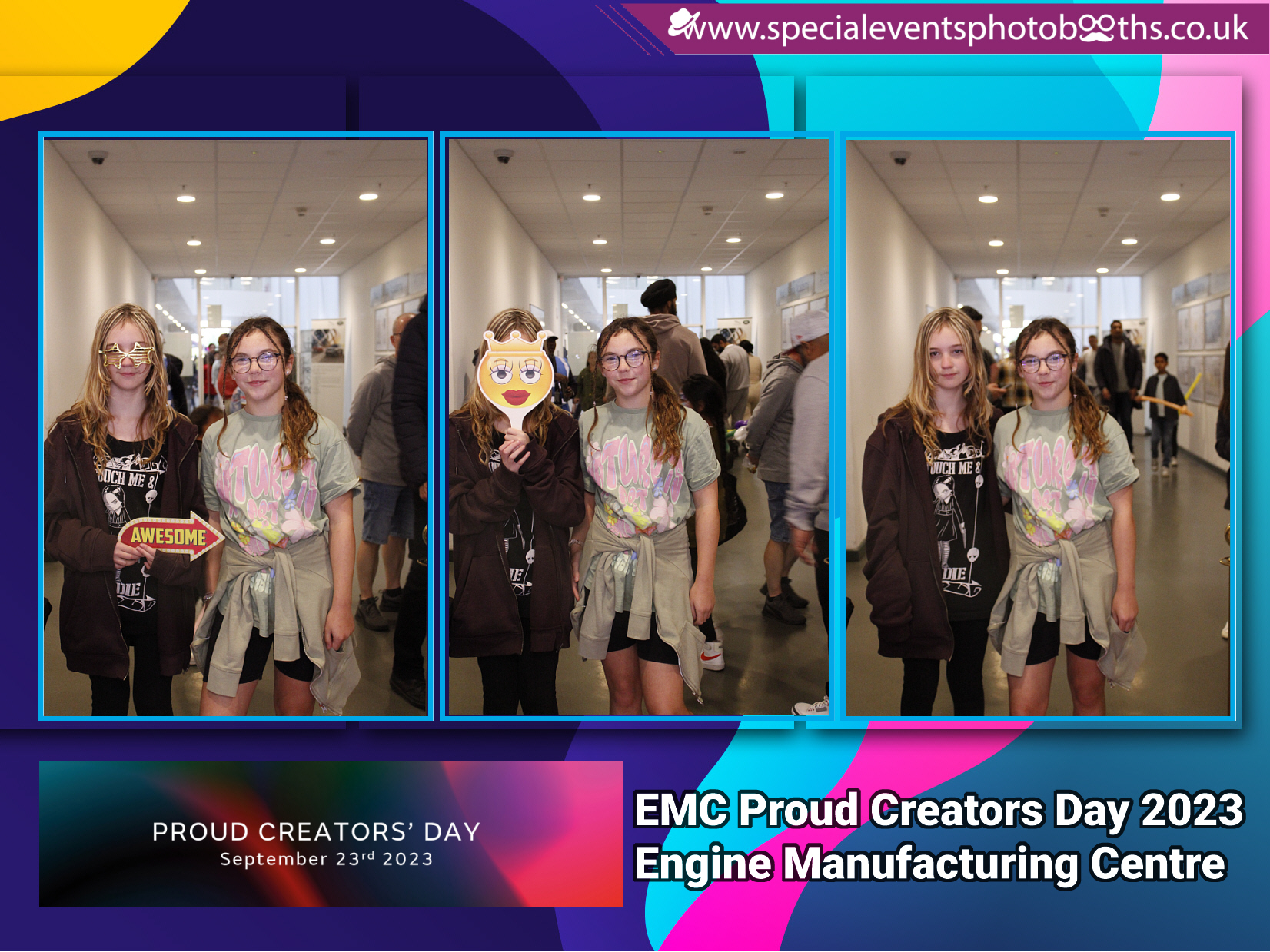 JLR EMC Proud Creators Day 2023 (Magic Mirror) | View more photos from the event at my.specialeventsphotobooths.co.uk/u/SpecialEventsPhotoBooths/JLR-EMC-Proud-Creators-Day-2023-Magic-Mirror