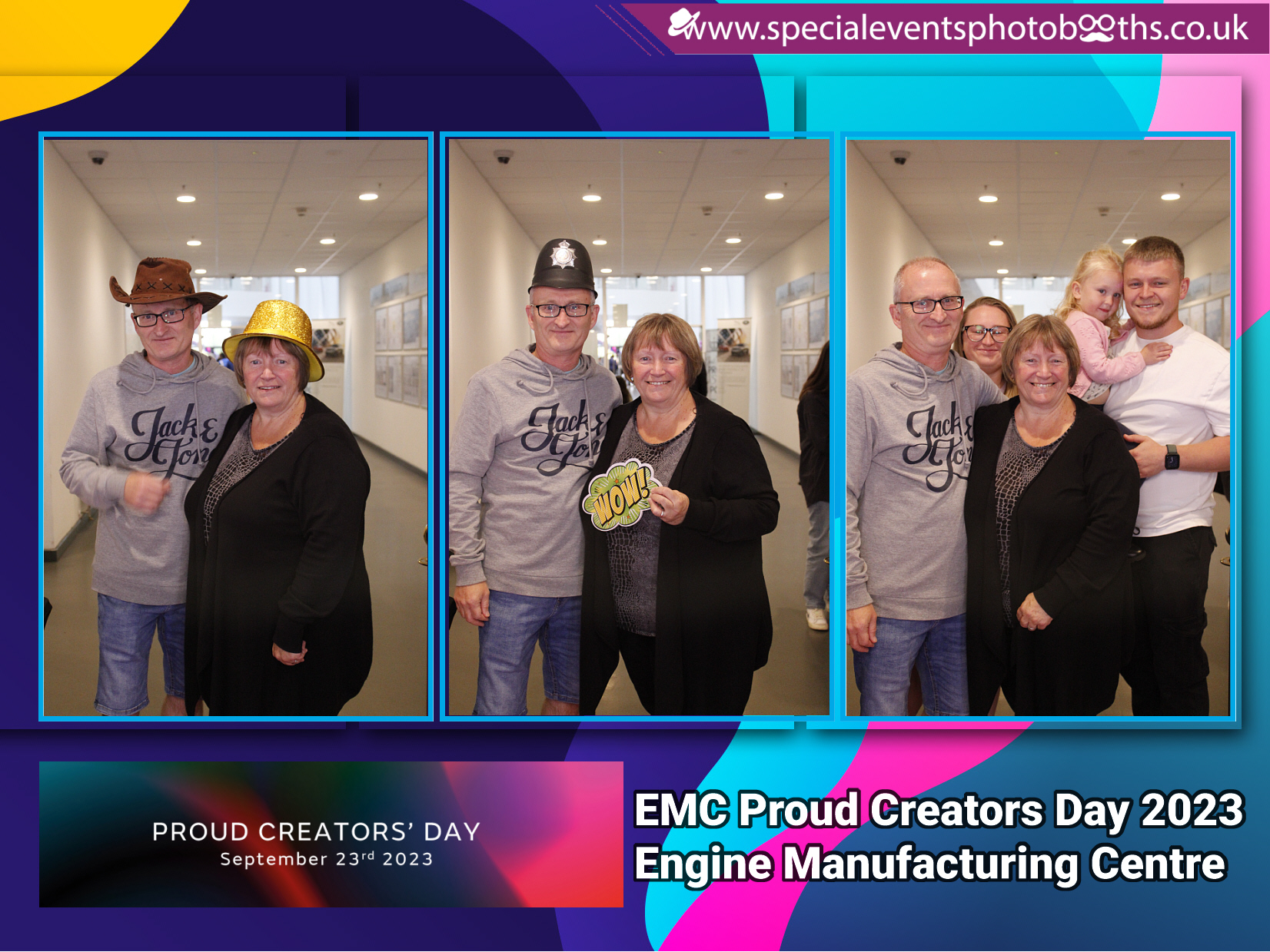 JLR EMC Proud Creators Day 2023 (Magic Mirror) | View more photos from the event at my.specialeventsphotobooths.co.uk/u/SpecialEventsPhotoBooths/JLR-EMC-Proud-Creators-Day-2023-Magic-Mirror