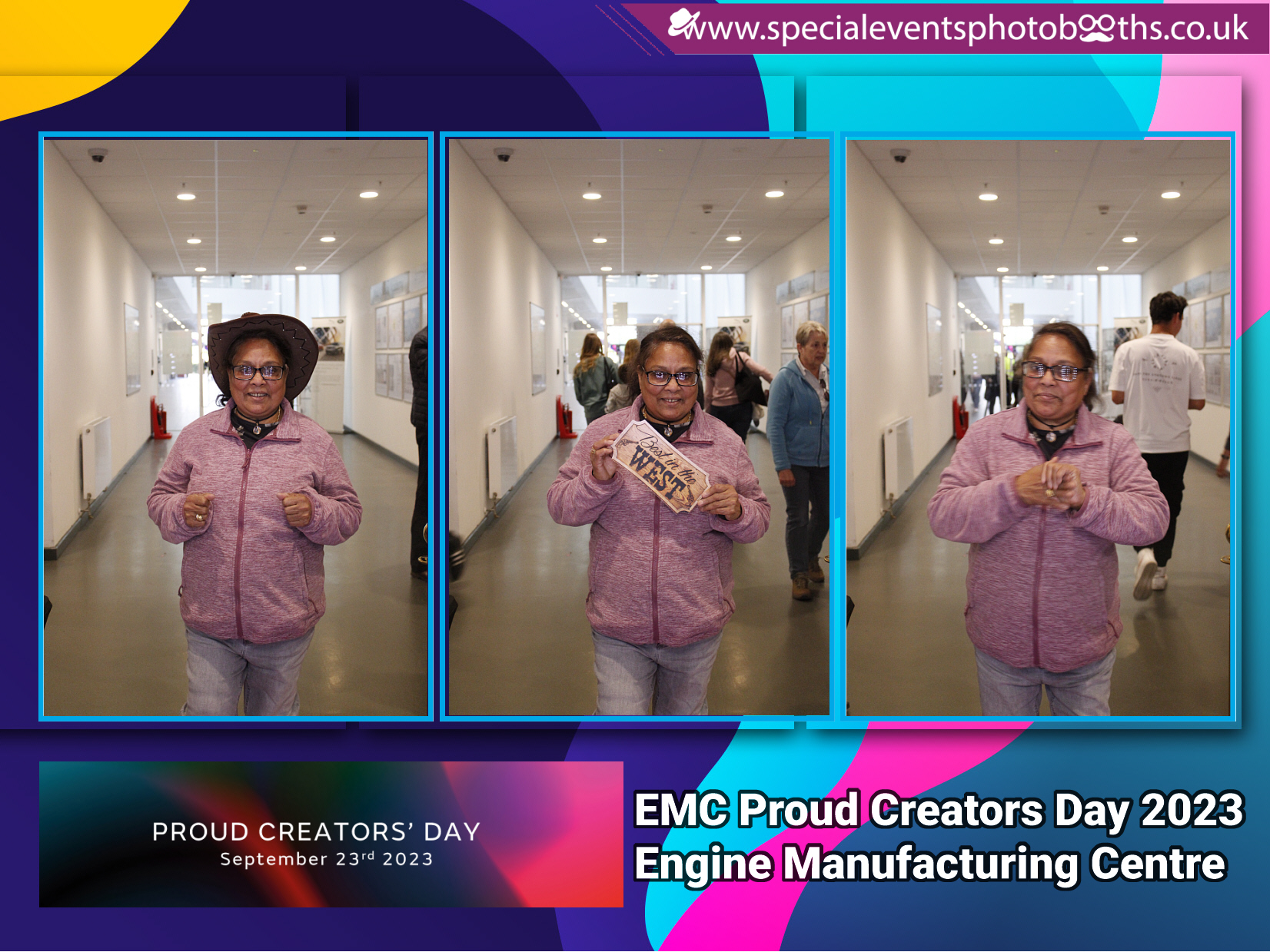 JLR EMC Proud Creators Day 2023 (Magic Mirror) | View more photos from the event at my.specialeventsphotobooths.co.uk/u/SpecialEventsPhotoBooths/JLR-EMC-Proud-Creators-Day-2023-Magic-Mirror