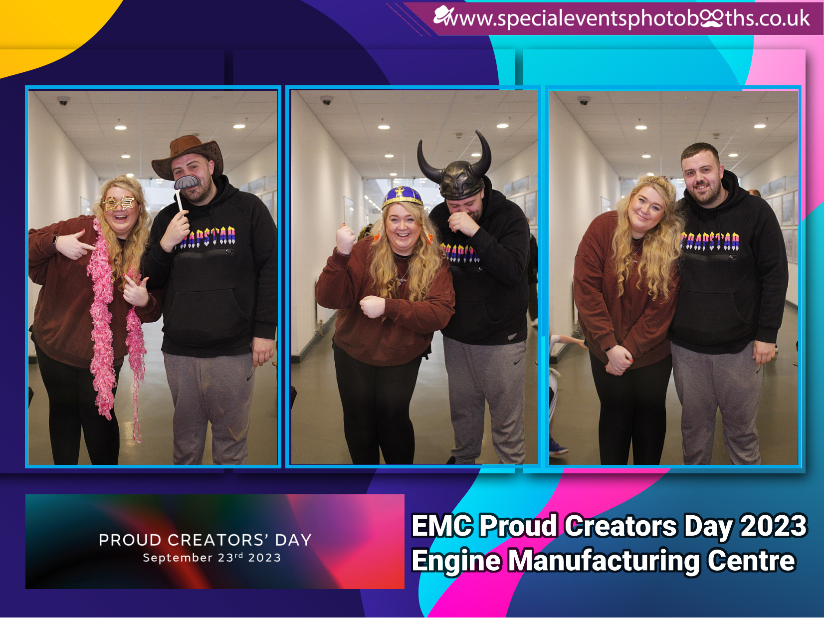 JLR EMC Proud Creators Day 2023 (Magic Mirror) | View more photos from the event at my.specialeventsphotobooths.co.uk/u/SpecialEventsPhotoBooths/JLR-EMC-Proud-Creators-Day-2023-Magic-Mirror
