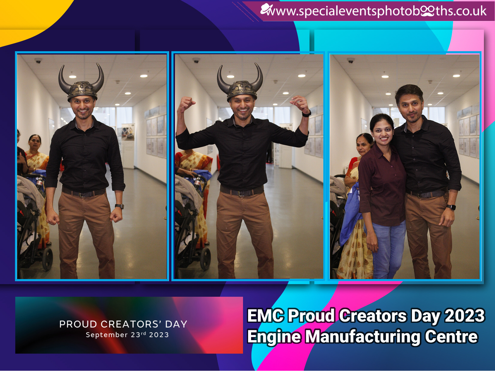 JLR EMC Proud Creators Day 2023 (Magic Mirror) | View more photos from the event at my.specialeventsphotobooths.co.uk/u/SpecialEventsPhotoBooths/JLR-EMC-Proud-Creators-Day-2023-Magic-Mirror