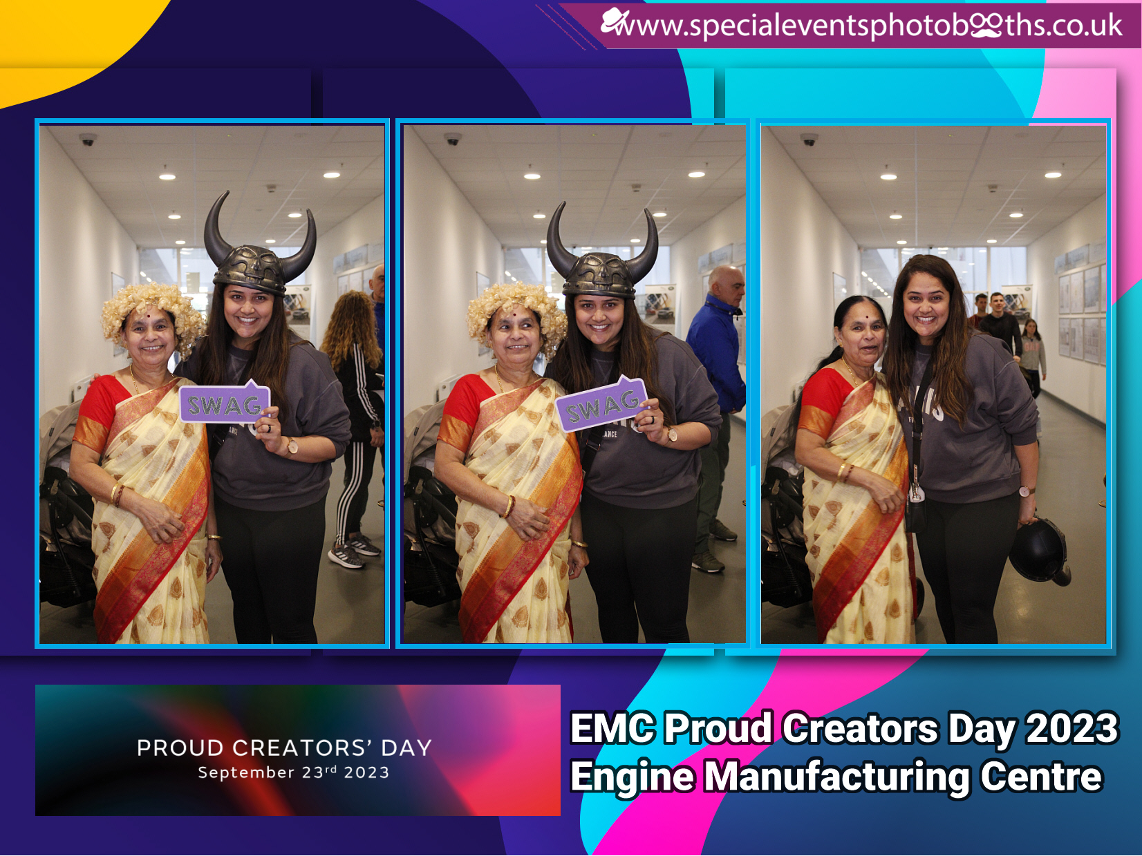 JLR EMC Proud Creators Day 2023 (Magic Mirror) | View more photos from the event at my.specialeventsphotobooths.co.uk/u/SpecialEventsPhotoBooths/JLR-EMC-Proud-Creators-Day-2023-Magic-Mirror