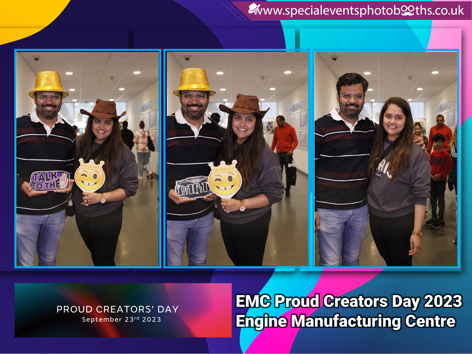 JLR EMC Proud Creators Day 2023 (Magic Mirror) | View more photos from the event at my.specialeventsphotobooths.co.uk/u/SpecialEventsPhotoBooths/JLR-EMC-Proud-Creators-Day-2023-Magic-Mirror