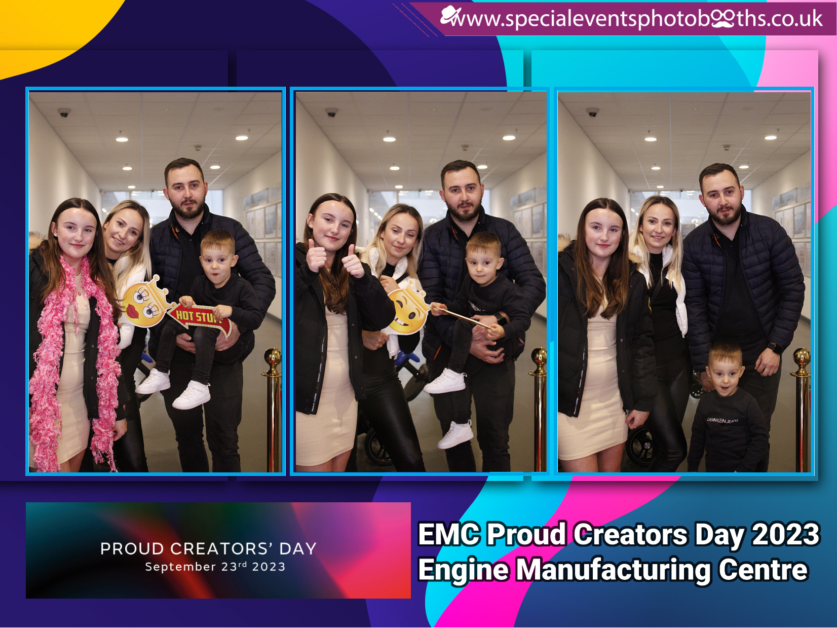 JLR EMC Proud Creators Day 2023 (Magic Mirror) | View more photos from the event at my.specialeventsphotobooths.co.uk/u/SpecialEventsPhotoBooths/JLR-EMC-Proud-Creators-Day-2023-Magic-Mirror