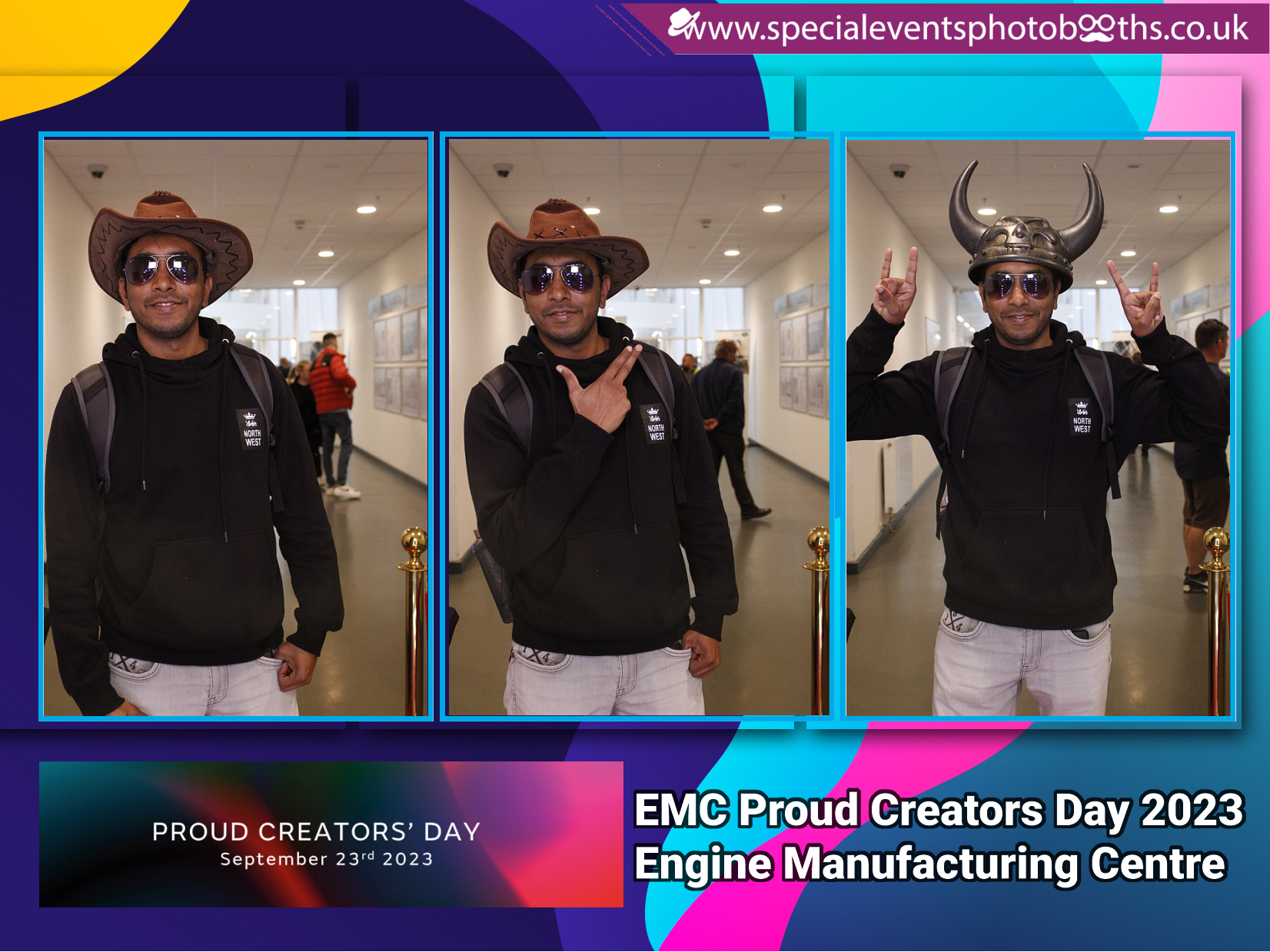 JLR EMC Proud Creators Day 2023 (Magic Mirror) | View more photos from the event at my.specialeventsphotobooths.co.uk/u/SpecialEventsPhotoBooths/JLR-EMC-Proud-Creators-Day-2023-Magic-Mirror