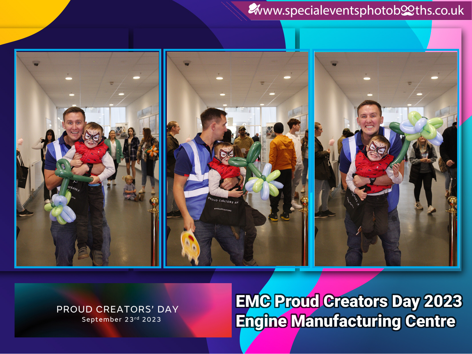 JLR EMC Proud Creators Day 2023 (Magic Mirror) | View more photos from the event at my.specialeventsphotobooths.co.uk/u/SpecialEventsPhotoBooths/JLR-EMC-Proud-Creators-Day-2023-Magic-Mirror
