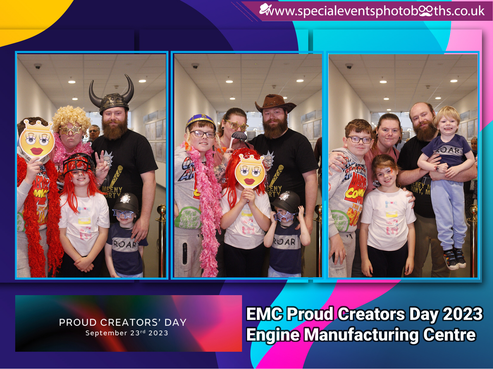 JLR EMC Proud Creators Day 2023 (Magic Mirror) | View more photos from the event at my.specialeventsphotobooths.co.uk/u/SpecialEventsPhotoBooths/JLR-EMC-Proud-Creators-Day-2023-Magic-Mirror