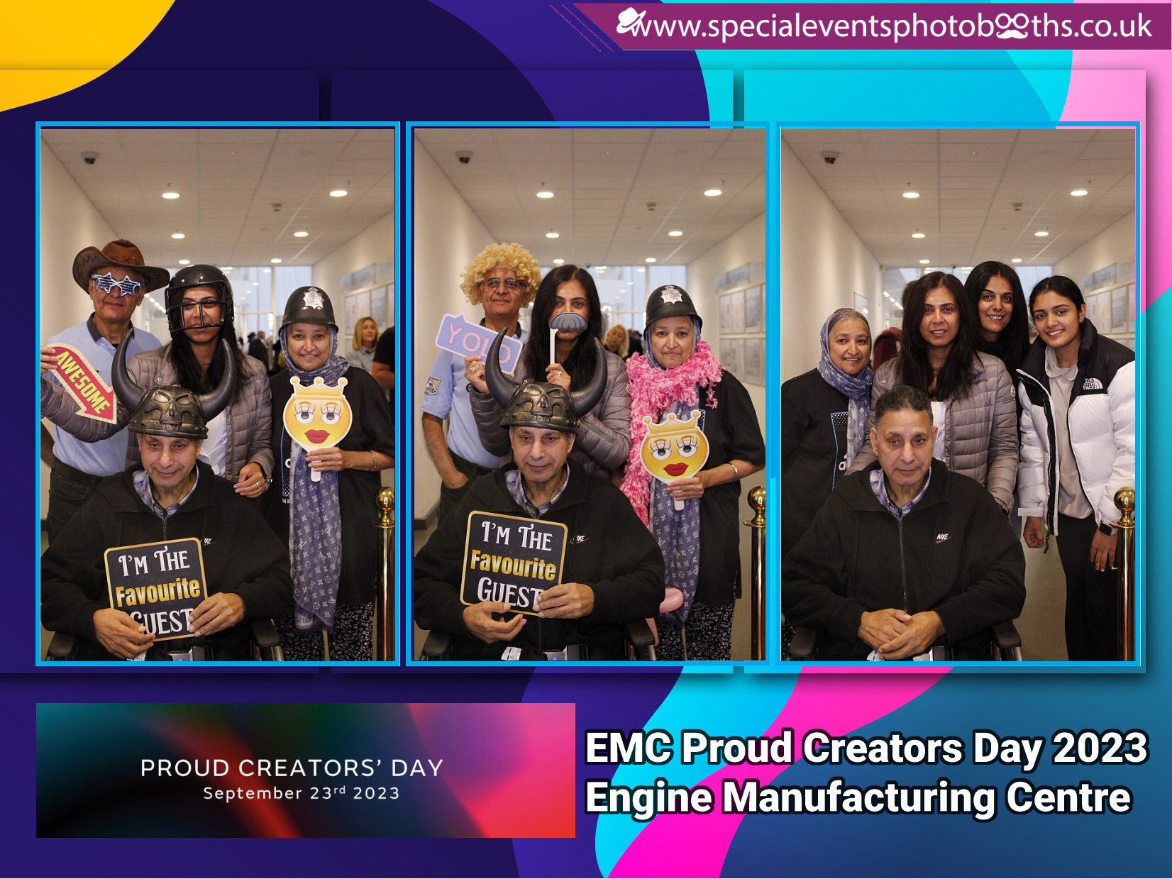 JLR EMC Proud Creators Day 2023 (Magic Mirror) | View more photos from the event at my.specialeventsphotobooths.co.uk/u/SpecialEventsPhotoBooths/JLR-EMC-Proud-Creators-Day-2023-Magic-Mirror
