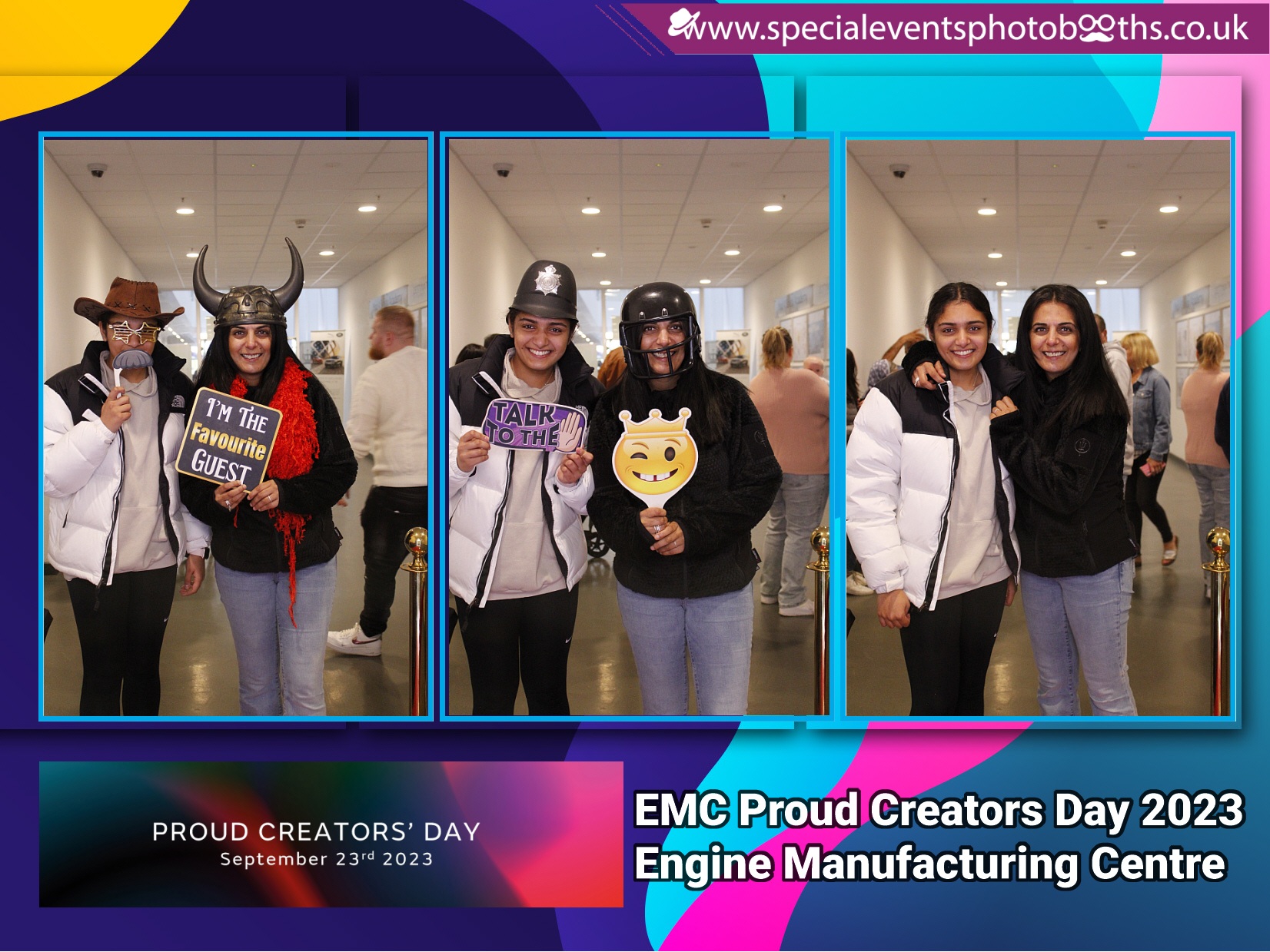 JLR EMC Proud Creators Day 2023 (Magic Mirror) | View more photos from the event at my.specialeventsphotobooths.co.uk/u/SpecialEventsPhotoBooths/JLR-EMC-Proud-Creators-Day-2023-Magic-Mirror