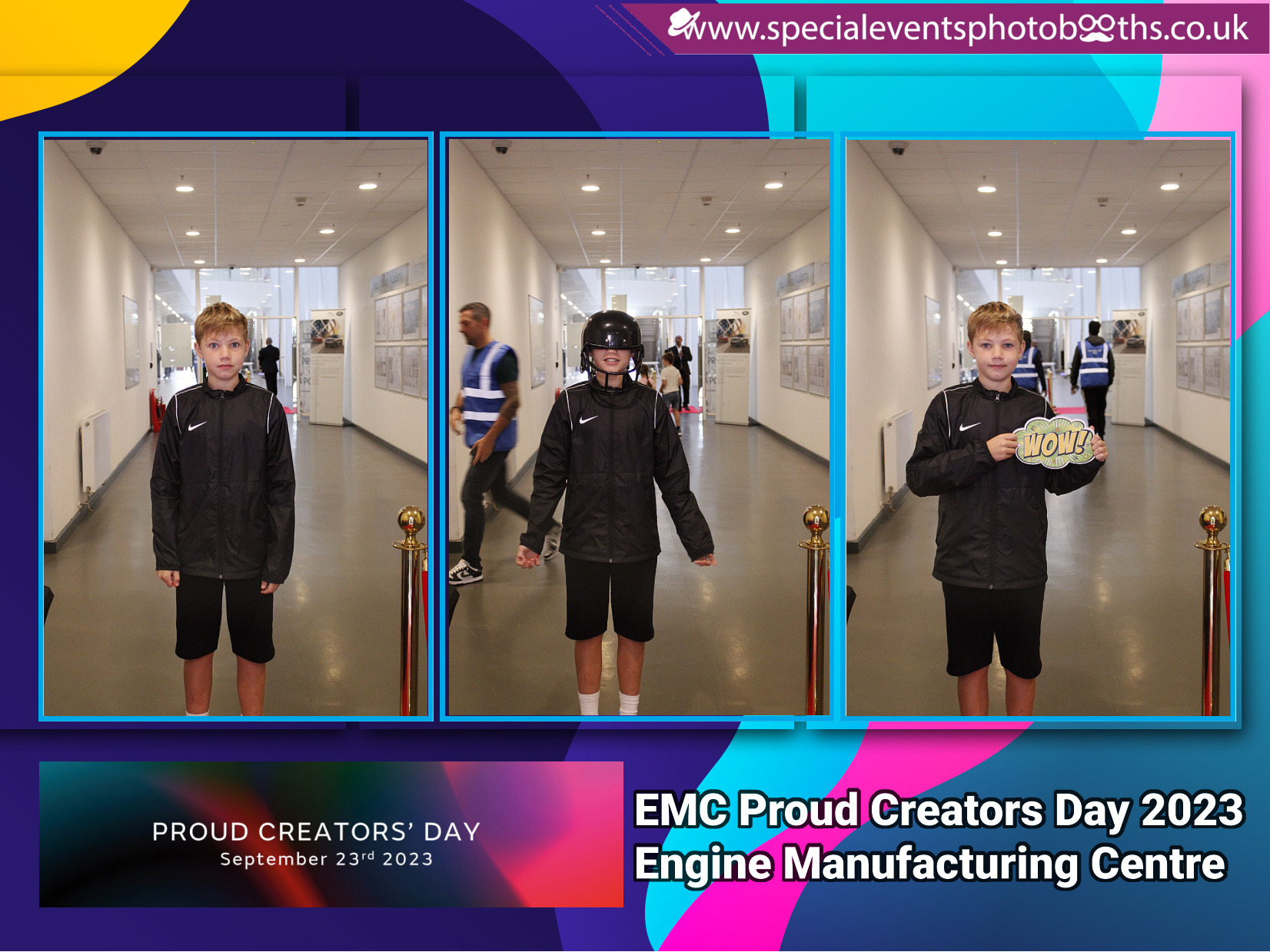 JLR EMC Proud Creators Day 2023 (Magic Mirror) | View more photos from the event at my.specialeventsphotobooths.co.uk/u/SpecialEventsPhotoBooths/JLR-EMC-Proud-Creators-Day-2023-Magic-Mirror