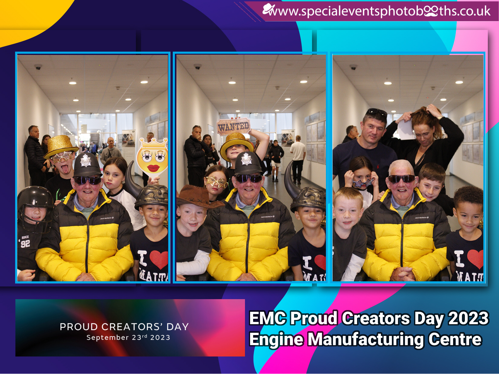 JLR EMC Proud Creators Day 2023 (Magic Mirror) | View more photos from the event at my.specialeventsphotobooths.co.uk/u/SpecialEventsPhotoBooths/JLR-EMC-Proud-Creators-Day-2023-Magic-Mirror