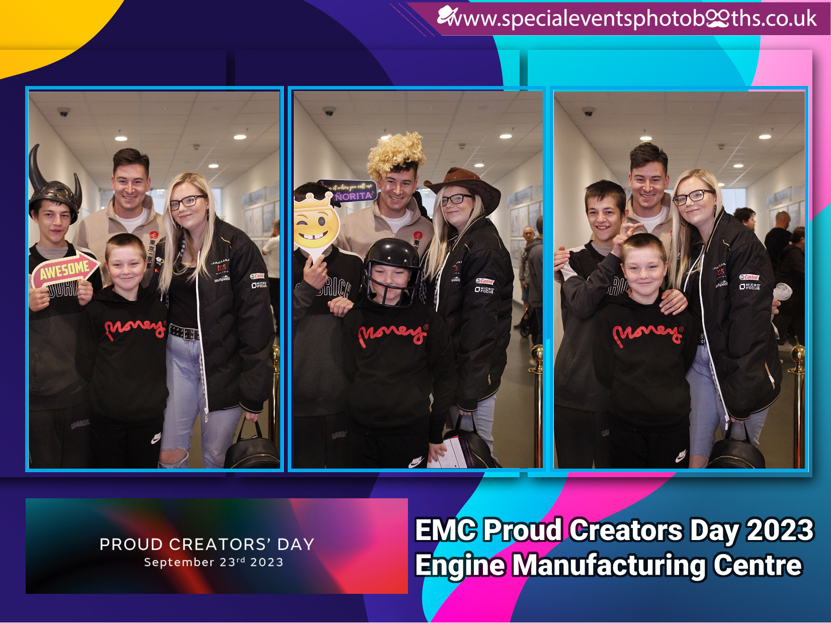 JLR EMC Proud Creators Day 2023 (Magic Mirror) | View more photos from the event at my.specialeventsphotobooths.co.uk/u/SpecialEventsPhotoBooths/JLR-EMC-Proud-Creators-Day-2023-Magic-Mirror