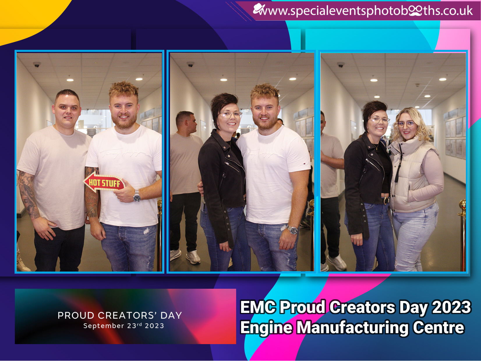JLR EMC Proud Creators Day 2023 (Magic Mirror) | View more photos from the event at my.specialeventsphotobooths.co.uk/u/SpecialEventsPhotoBooths/JLR-EMC-Proud-Creators-Day-2023-Magic-Mirror