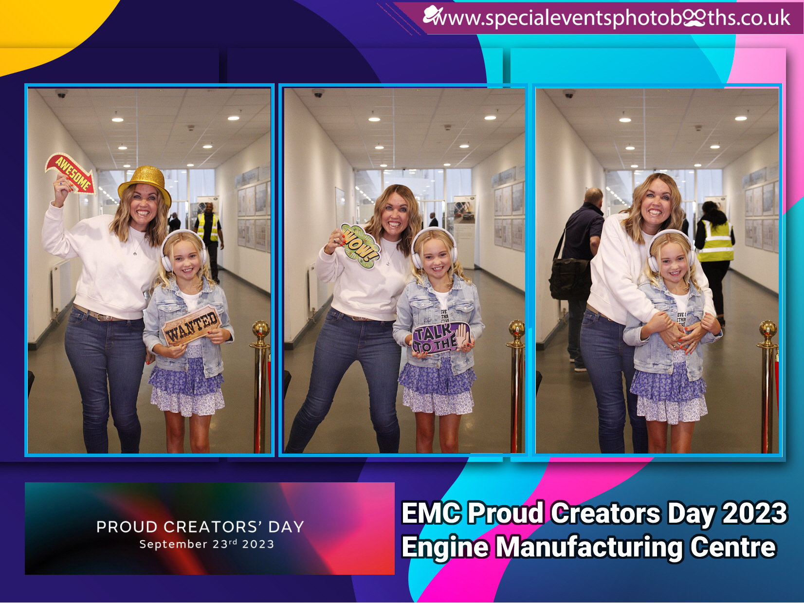 JLR EMC Proud Creators Day 2023 (Magic Mirror) | View more photos from the event at my.specialeventsphotobooths.co.uk/u/SpecialEventsPhotoBooths/JLR-EMC-Proud-Creators-Day-2023-Magic-Mirror
