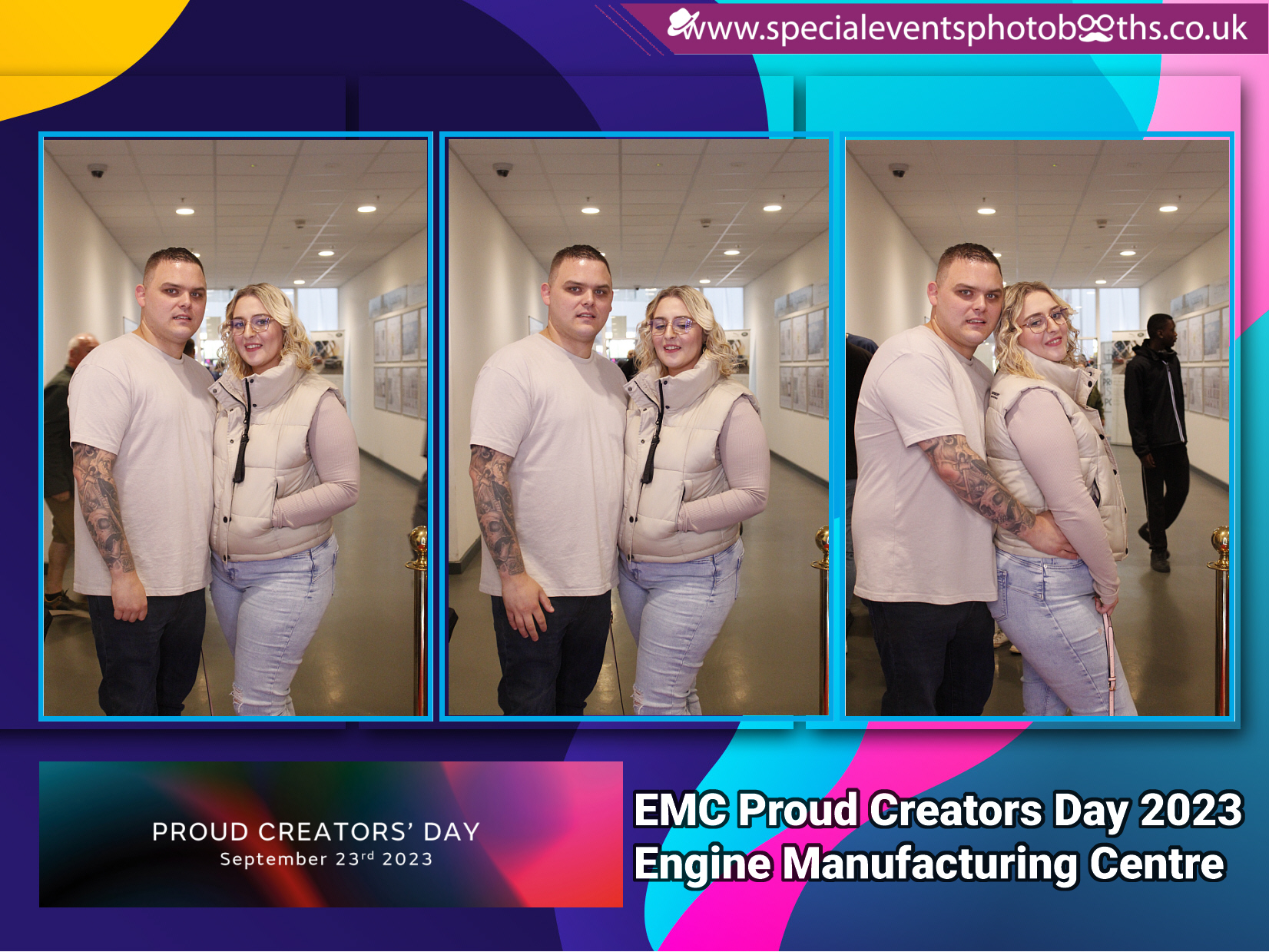 JLR EMC Proud Creators Day 2023 (Magic Mirror) | View more photos from the event at my.specialeventsphotobooths.co.uk/u/SpecialEventsPhotoBooths/JLR-EMC-Proud-Creators-Day-2023-Magic-Mirror