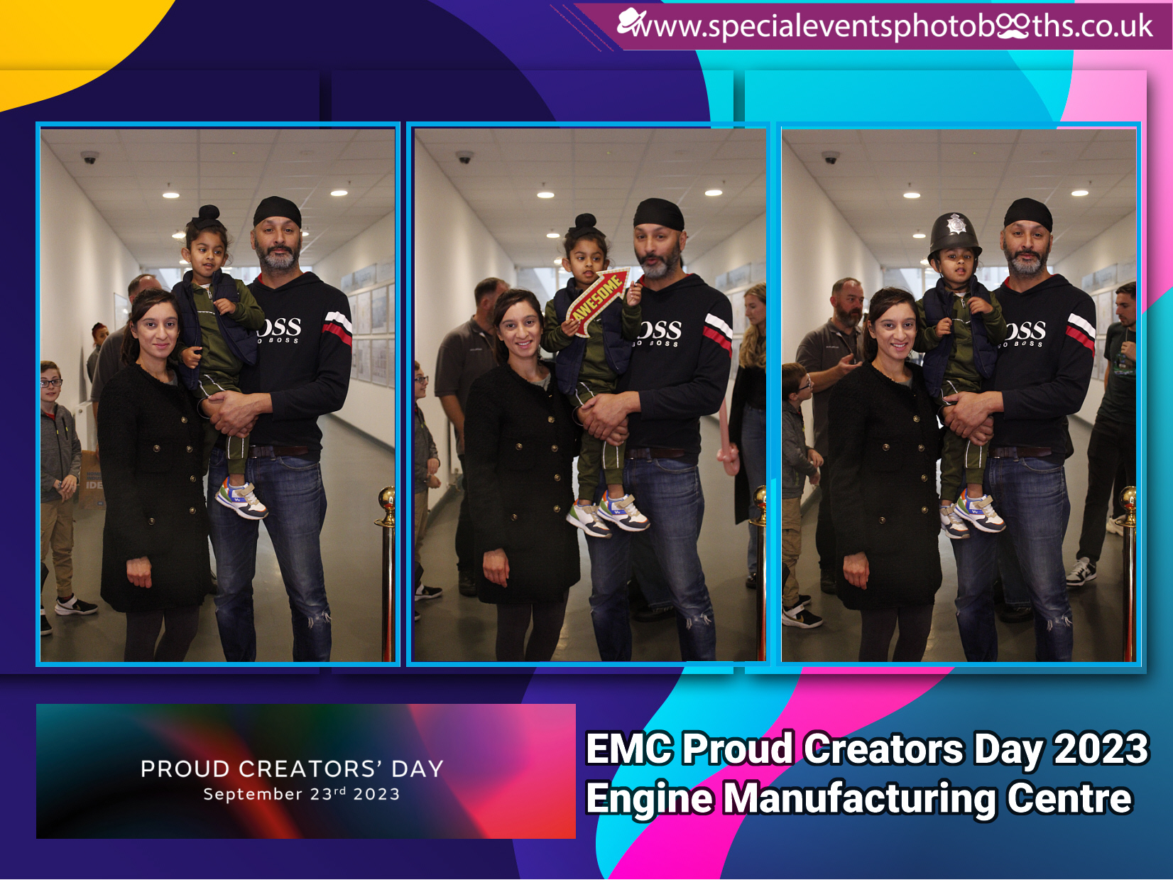 JLR EMC Proud Creators Day 2023 (Magic Mirror) | View more photos from the event at my.specialeventsphotobooths.co.uk/u/SpecialEventsPhotoBooths/JLR-EMC-Proud-Creators-Day-2023-Magic-Mirror