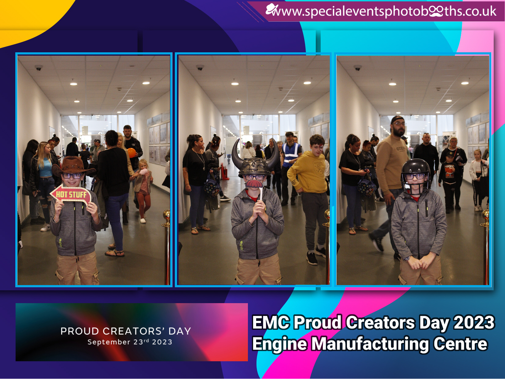 JLR EMC Proud Creators Day 2023 (Magic Mirror) | View more photos from the event at my.specialeventsphotobooths.co.uk/u/SpecialEventsPhotoBooths/JLR-EMC-Proud-Creators-Day-2023-Magic-Mirror