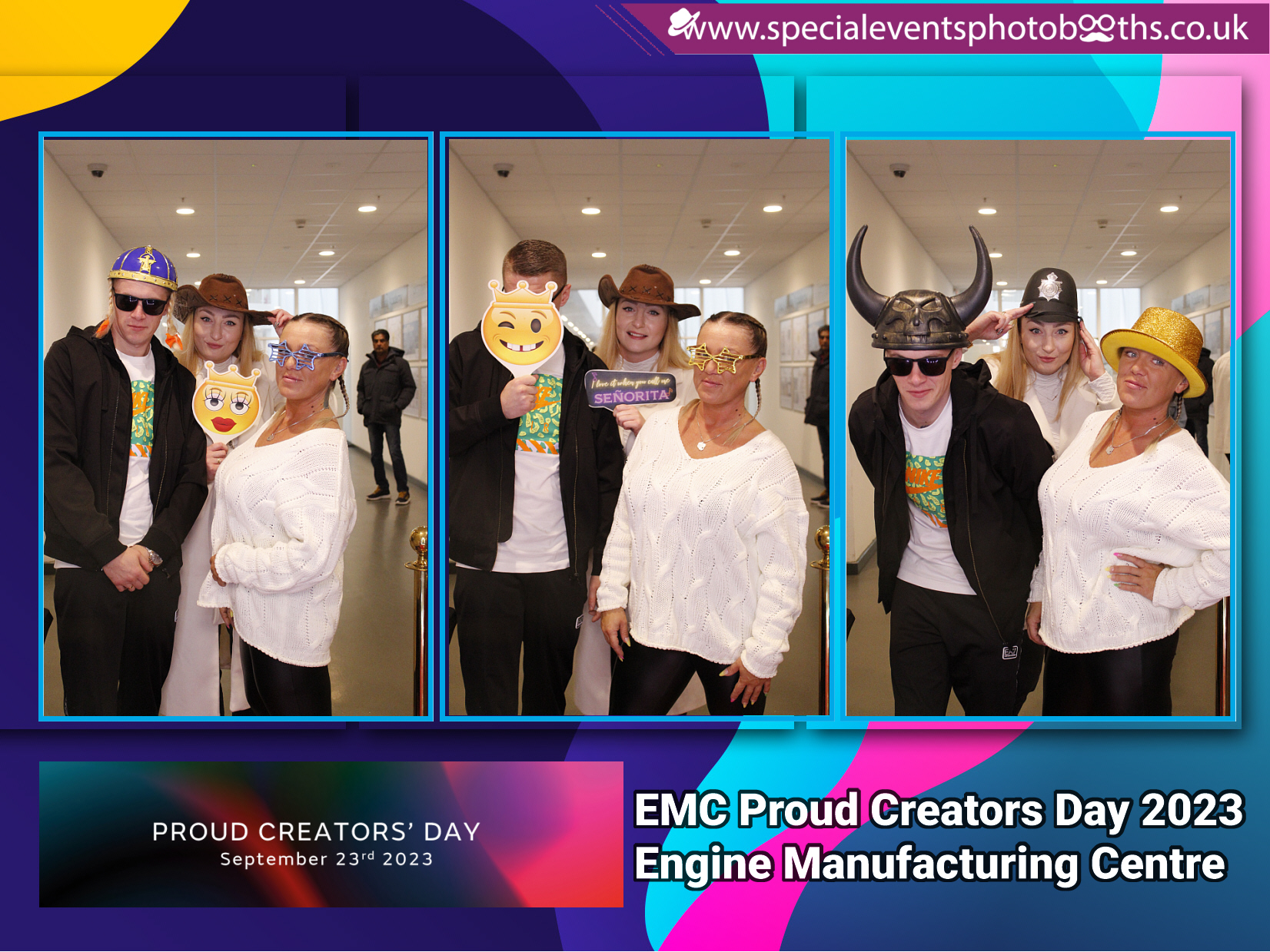 JLR EMC Proud Creators Day 2023 (Magic Mirror) | View more photos from the event at my.specialeventsphotobooths.co.uk/u/SpecialEventsPhotoBooths/JLR-EMC-Proud-Creators-Day-2023-Magic-Mirror