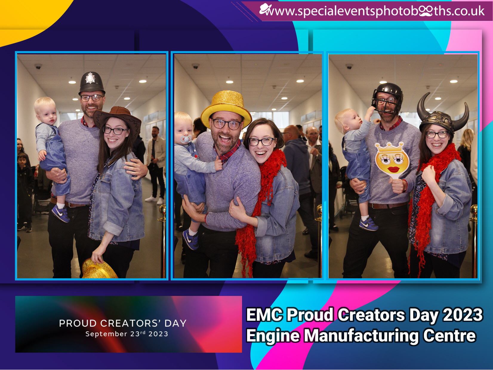 JLR EMC Proud Creators Day 2023 (Magic Mirror) | View more photos from the event at my.specialeventsphotobooths.co.uk/u/SpecialEventsPhotoBooths/JLR-EMC-Proud-Creators-Day-2023-Magic-Mirror