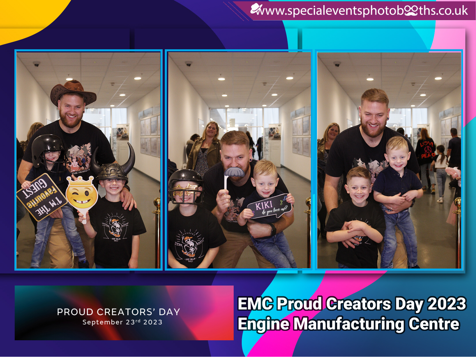JLR EMC Proud Creators Day 2023 (Magic Mirror) | View more photos from the event at my.specialeventsphotobooths.co.uk/u/SpecialEventsPhotoBooths/JLR-EMC-Proud-Creators-Day-2023-Magic-Mirror