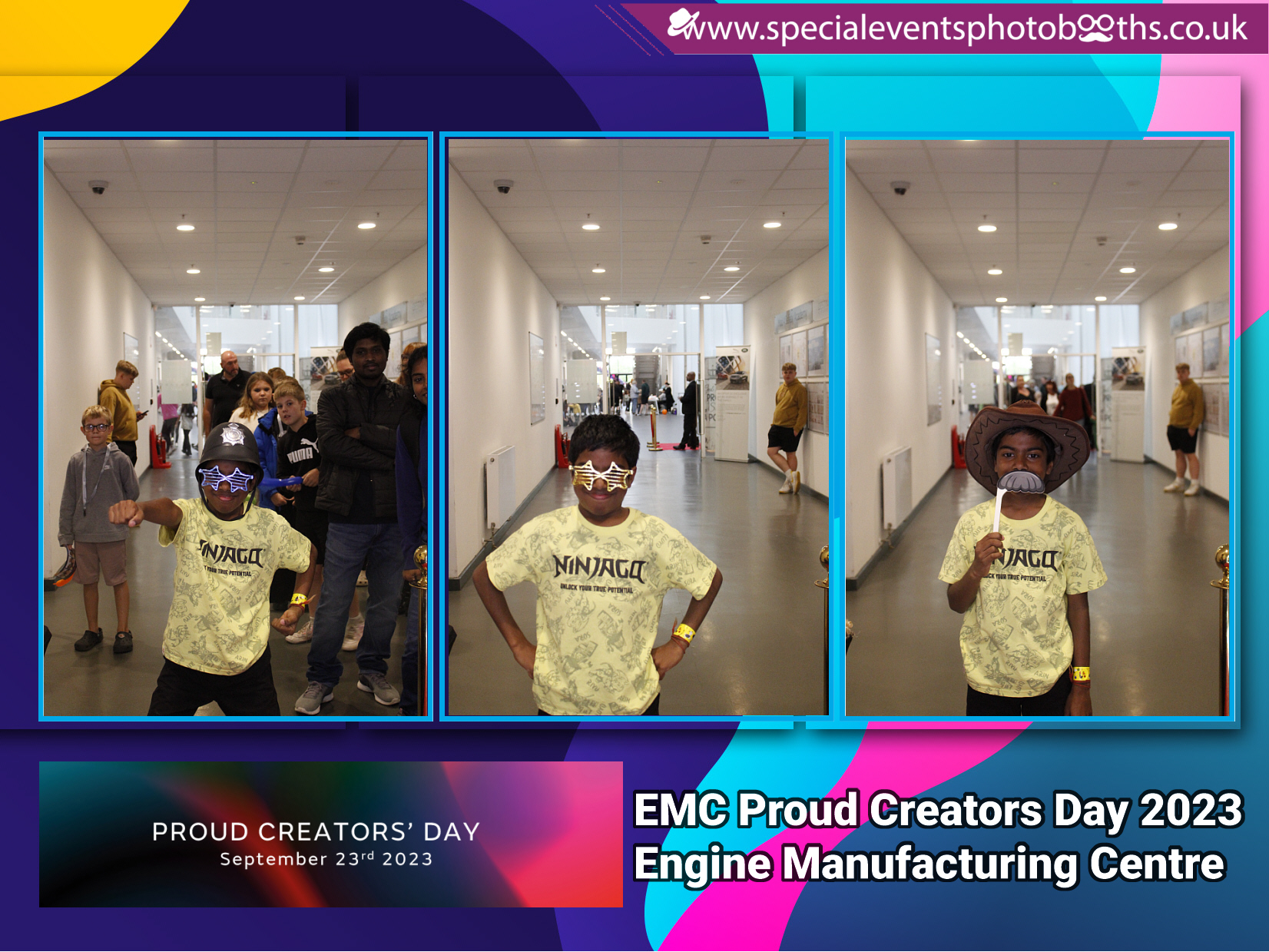 JLR EMC Proud Creators Day 2023 (Magic Mirror) | View more photos from the event at my.specialeventsphotobooths.co.uk/u/SpecialEventsPhotoBooths/JLR-EMC-Proud-Creators-Day-2023-Magic-Mirror