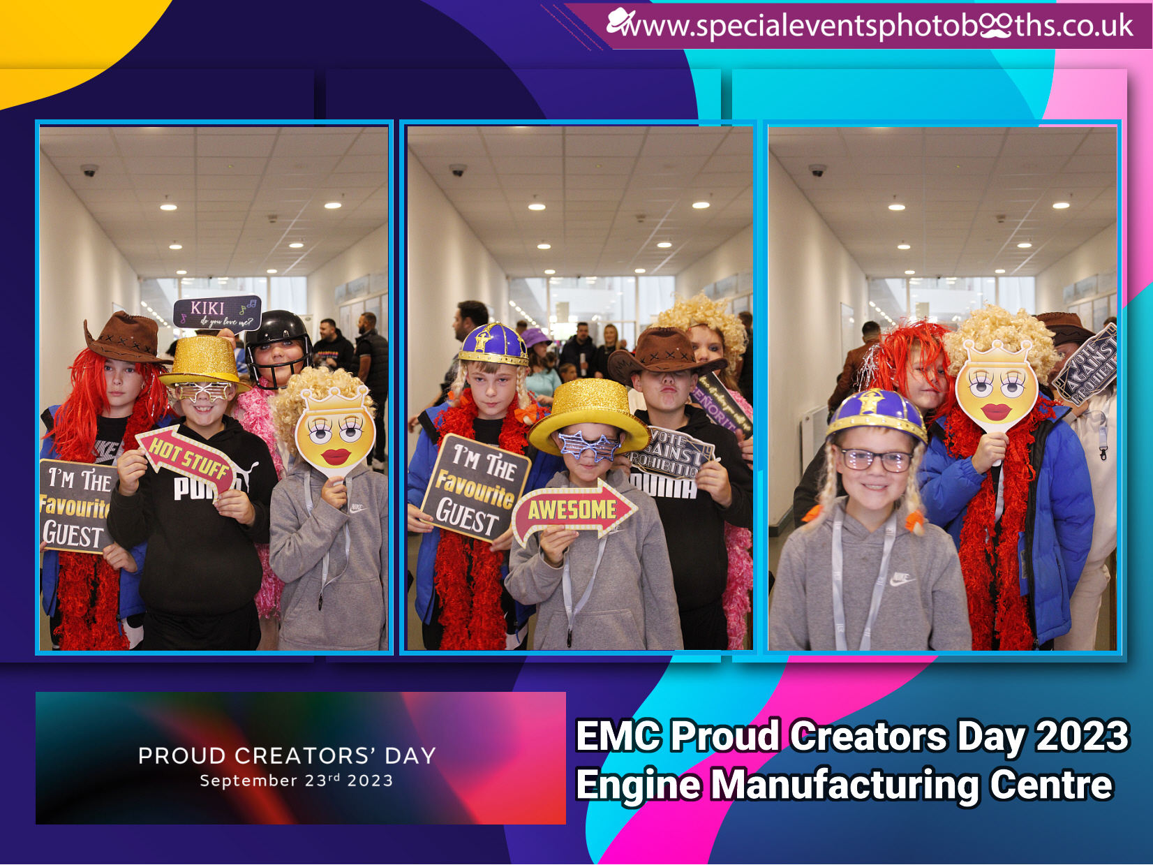 JLR EMC Proud Creators Day 2023 (Magic Mirror) | View more photos from the event at my.specialeventsphotobooths.co.uk/u/SpecialEventsPhotoBooths/JLR-EMC-Proud-Creators-Day-2023-Magic-Mirror