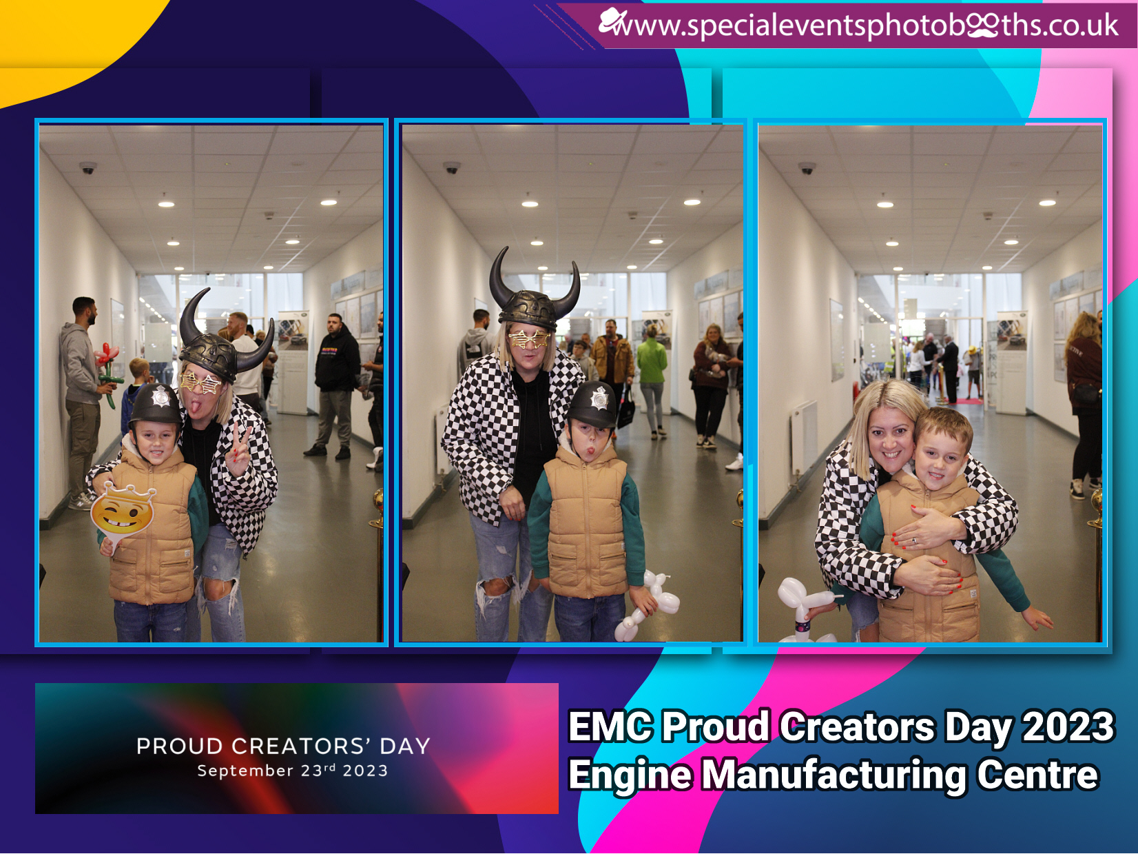 JLR EMC Proud Creators Day 2023 (Magic Mirror) | View more photos from the event at my.specialeventsphotobooths.co.uk/u/SpecialEventsPhotoBooths/JLR-EMC-Proud-Creators-Day-2023-Magic-Mirror