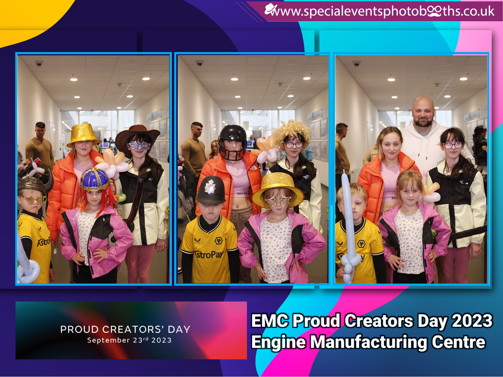 JLR EMC Proud Creators Day 2023 (Magic Mirror) | View more photos from the event at my.specialeventsphotobooths.co.uk/u/SpecialEventsPhotoBooths/JLR-EMC-Proud-Creators-Day-2023-Magic-Mirror