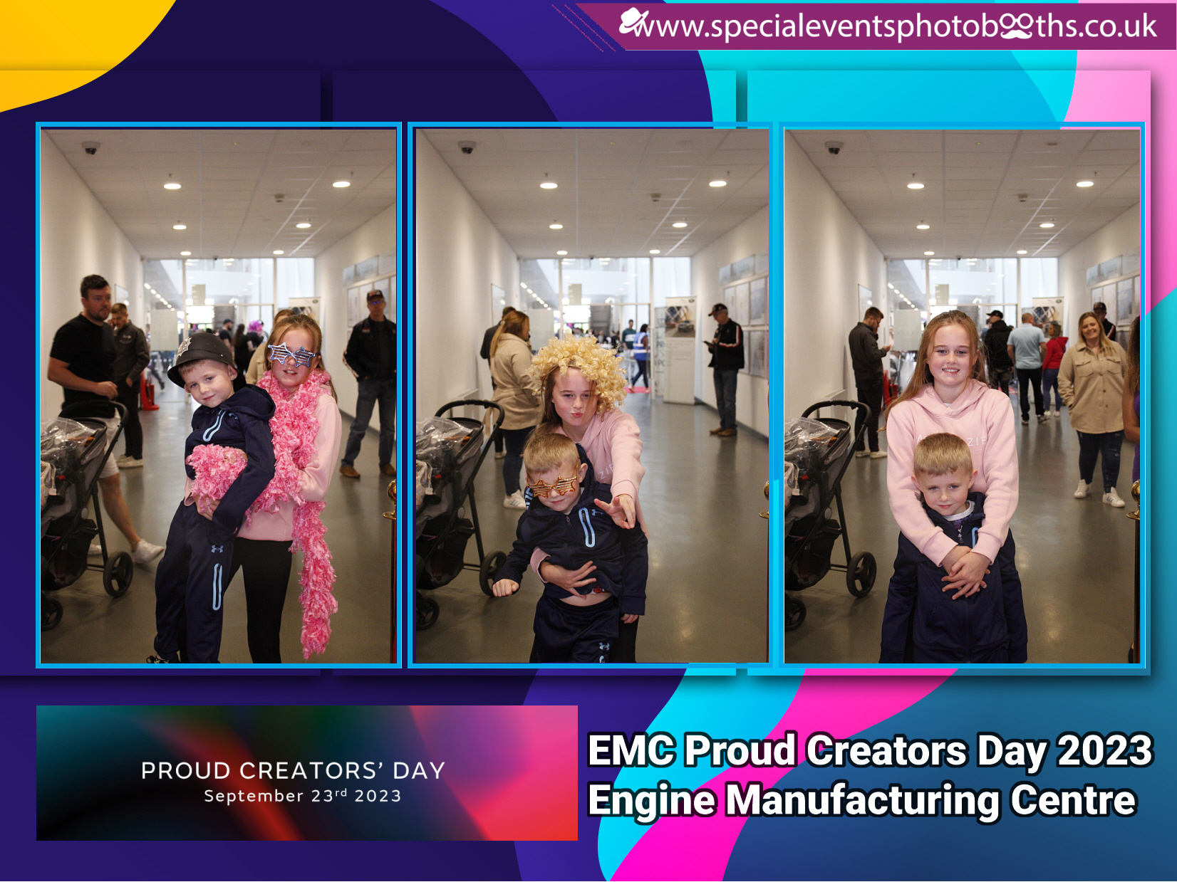 JLR EMC Proud Creators Day 2023 (Magic Mirror) | View more photos from the event at my.specialeventsphotobooths.co.uk/u/SpecialEventsPhotoBooths/JLR-EMC-Proud-Creators-Day-2023-Magic-Mirror