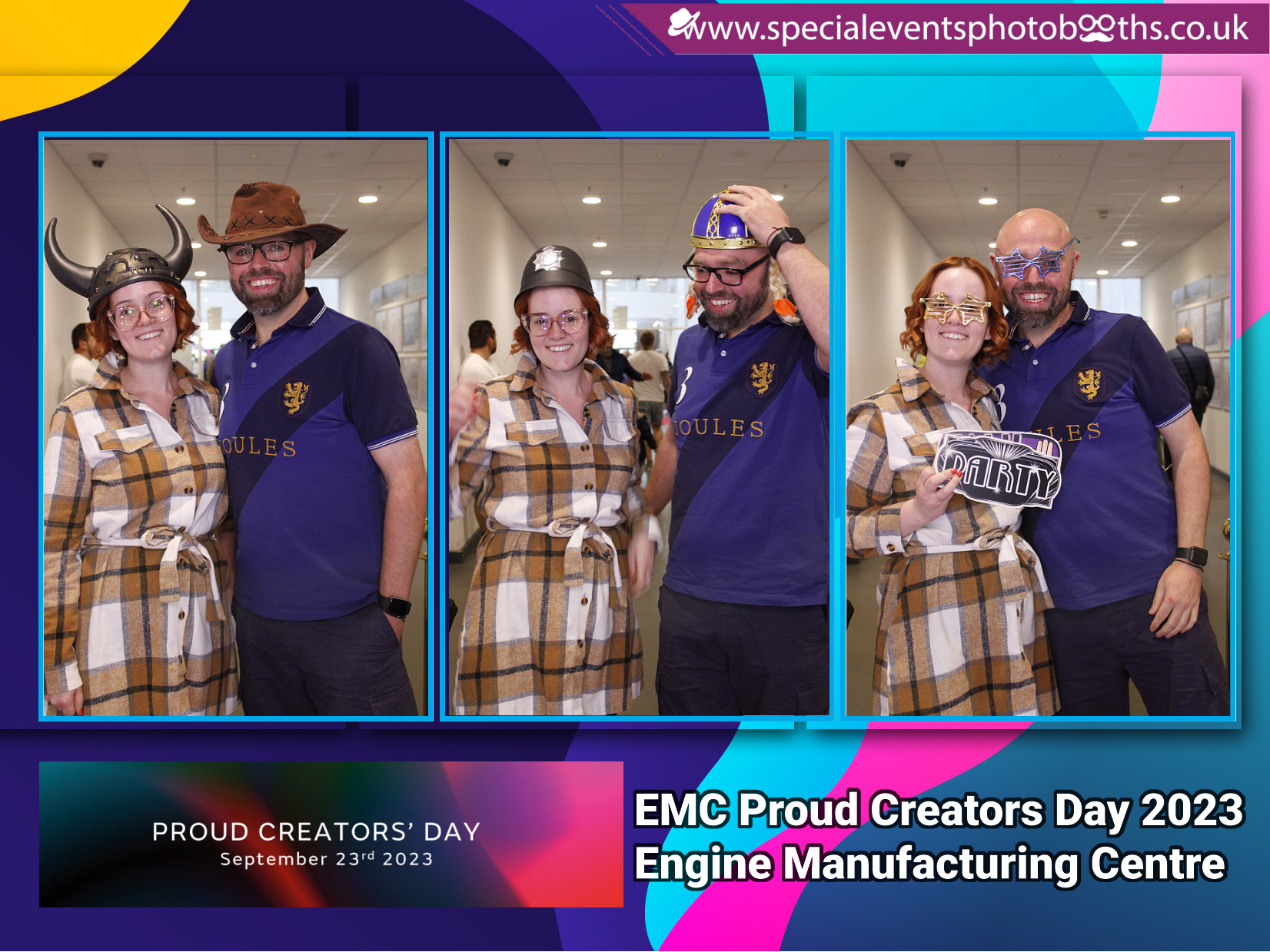 JLR EMC Proud Creators Day 2023 (Magic Mirror) | View more photos from the event at my.specialeventsphotobooths.co.uk/u/SpecialEventsPhotoBooths/JLR-EMC-Proud-Creators-Day-2023-Magic-Mirror