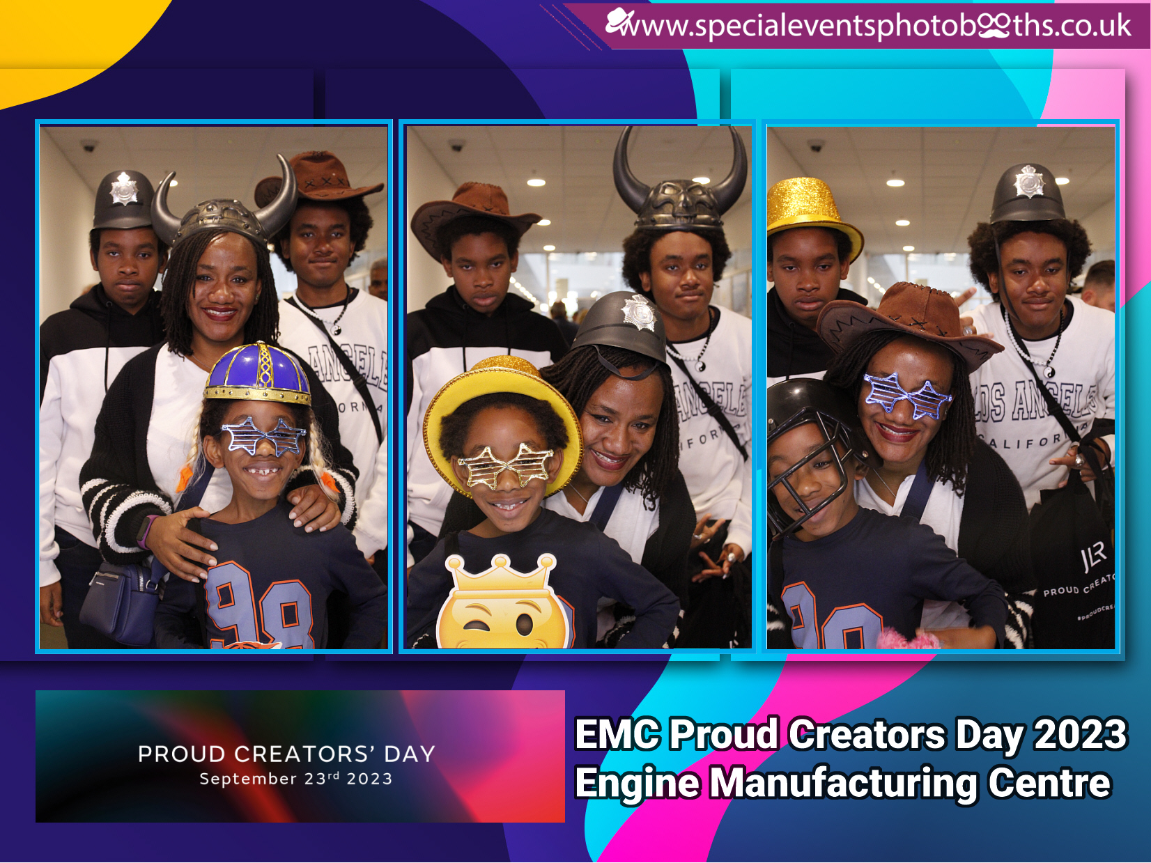 JLR EMC Proud Creators Day 2023 (Magic Mirror) | View more photos from the event at my.specialeventsphotobooths.co.uk/u/SpecialEventsPhotoBooths/JLR-EMC-Proud-Creators-Day-2023-Magic-Mirror
