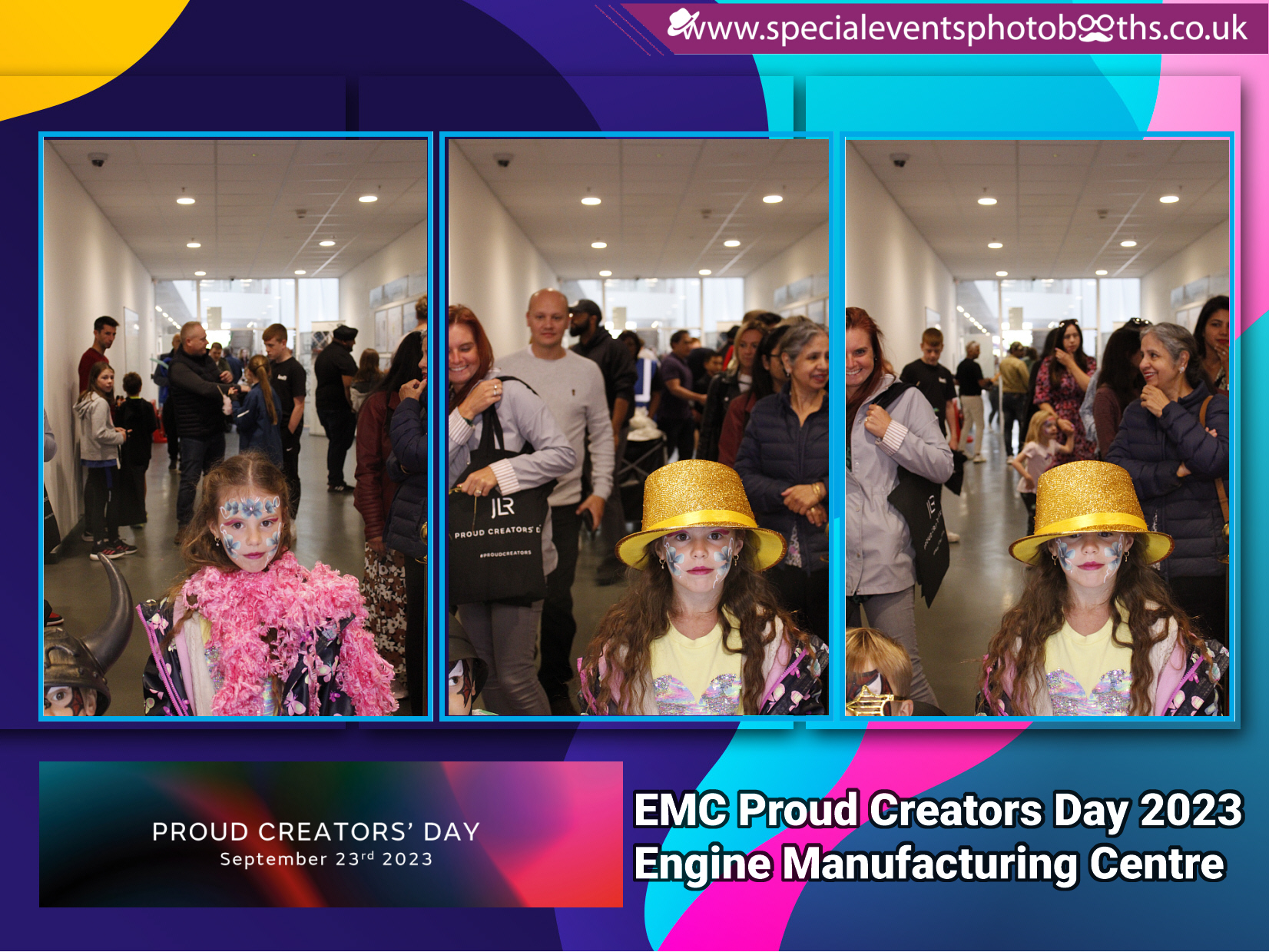 JLR EMC Proud Creators Day 2023 (Magic Mirror) | View more photos from the event at my.specialeventsphotobooths.co.uk/u/SpecialEventsPhotoBooths/JLR-EMC-Proud-Creators-Day-2023-Magic-Mirror